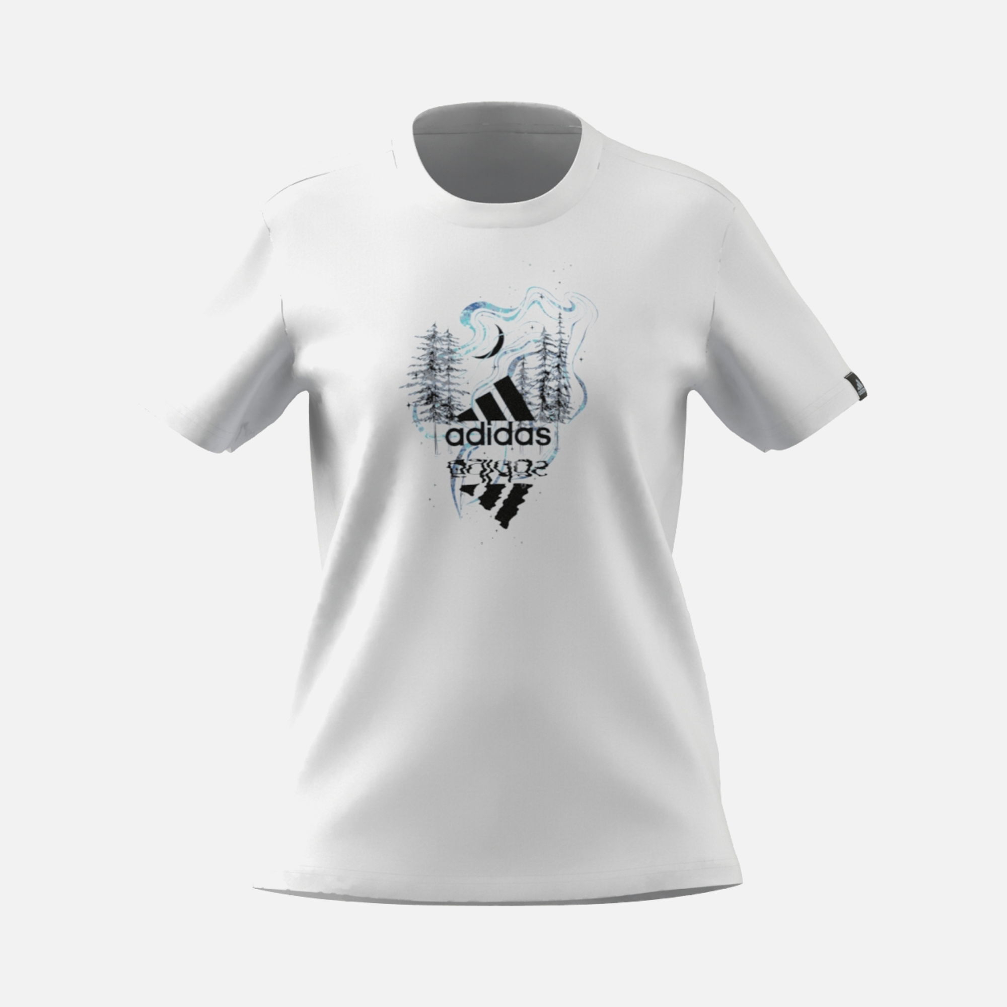 adidas Sportswear Mystic Nature Graphic Short-Sleeve Kadın Tişört