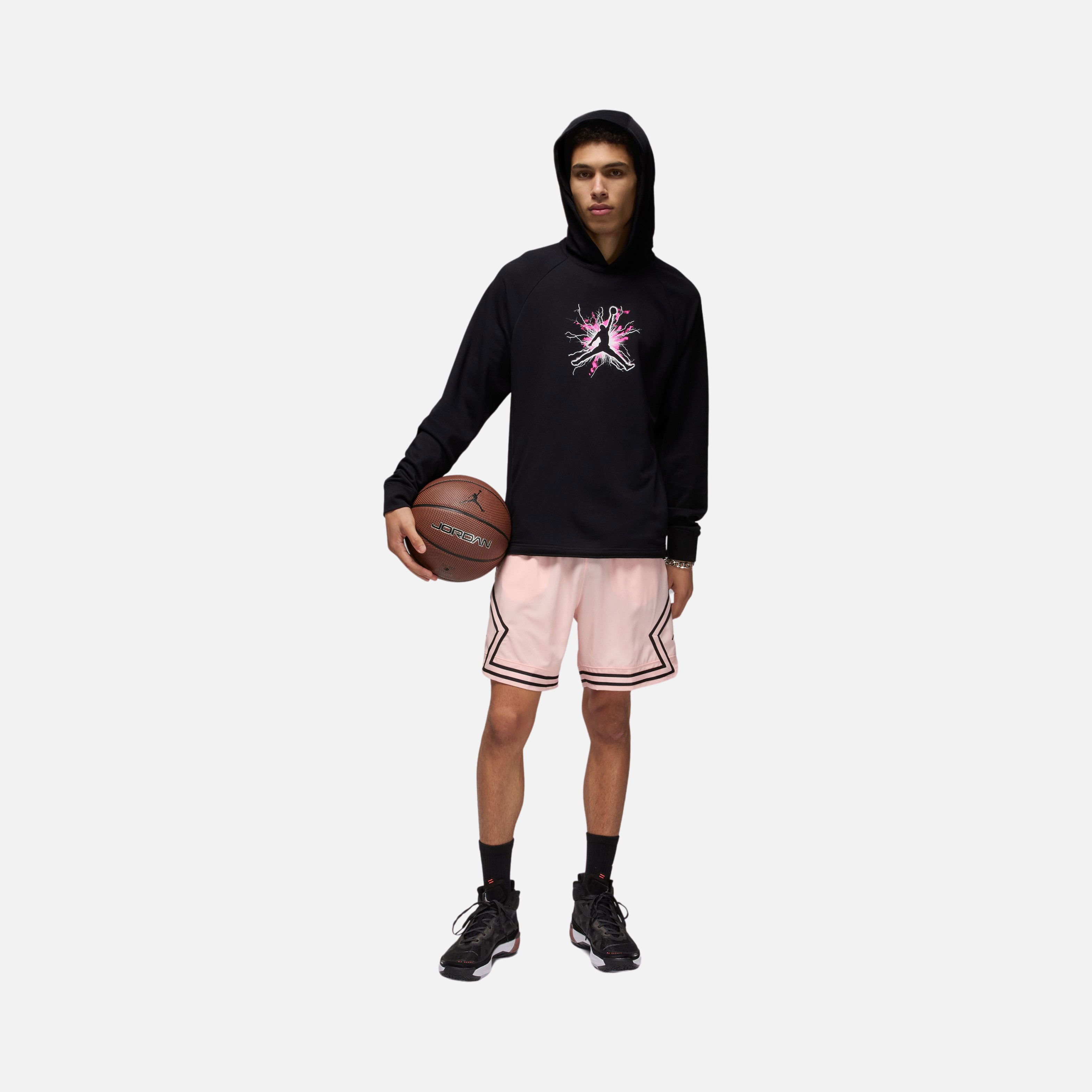 Nike Jordan Dri-Fit Sport Graphic Fleece Pullover Hoodie Erkek Sweatshirt