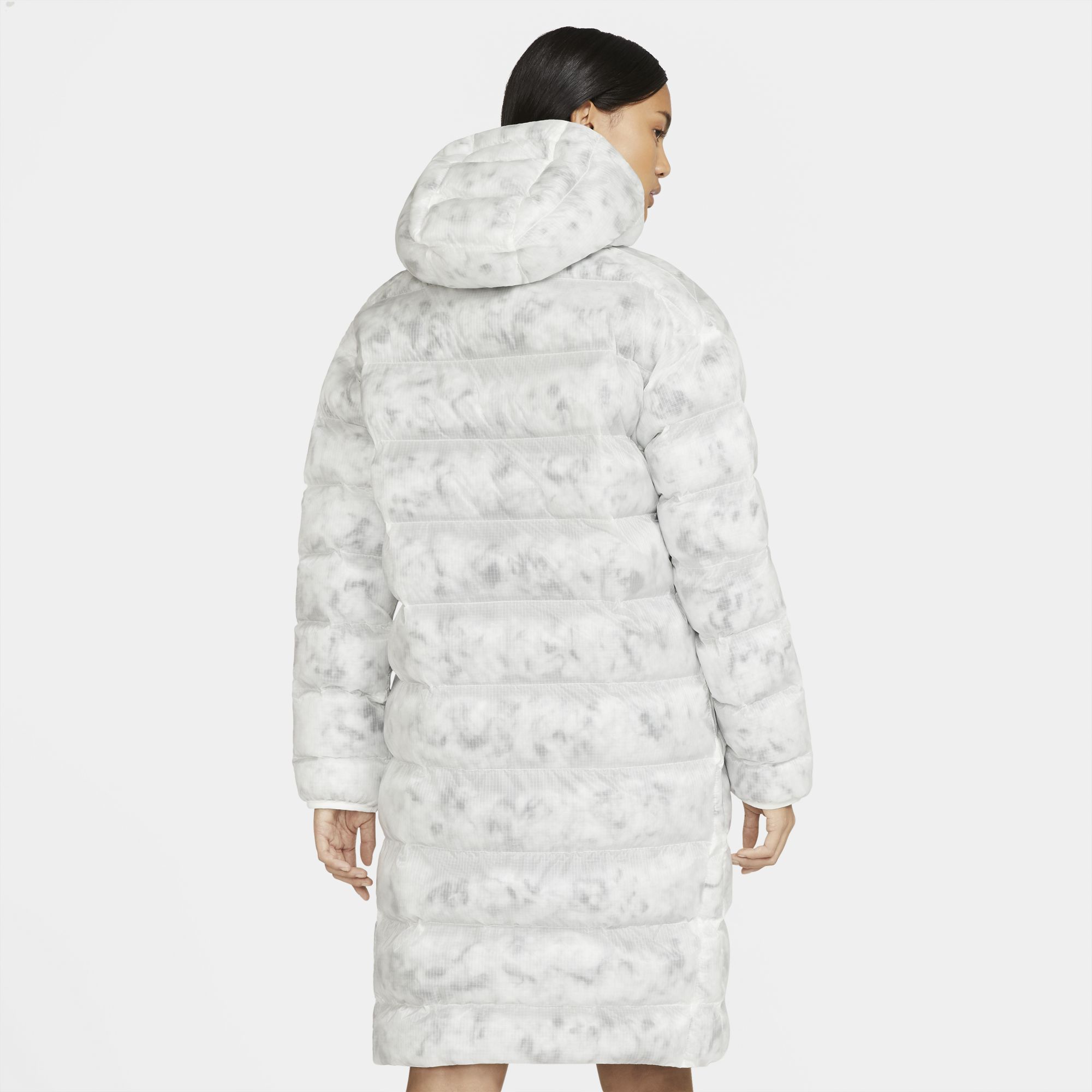 Nike Sportswear Marble EcoDown Full-Zip Hoodie Kadın Parka