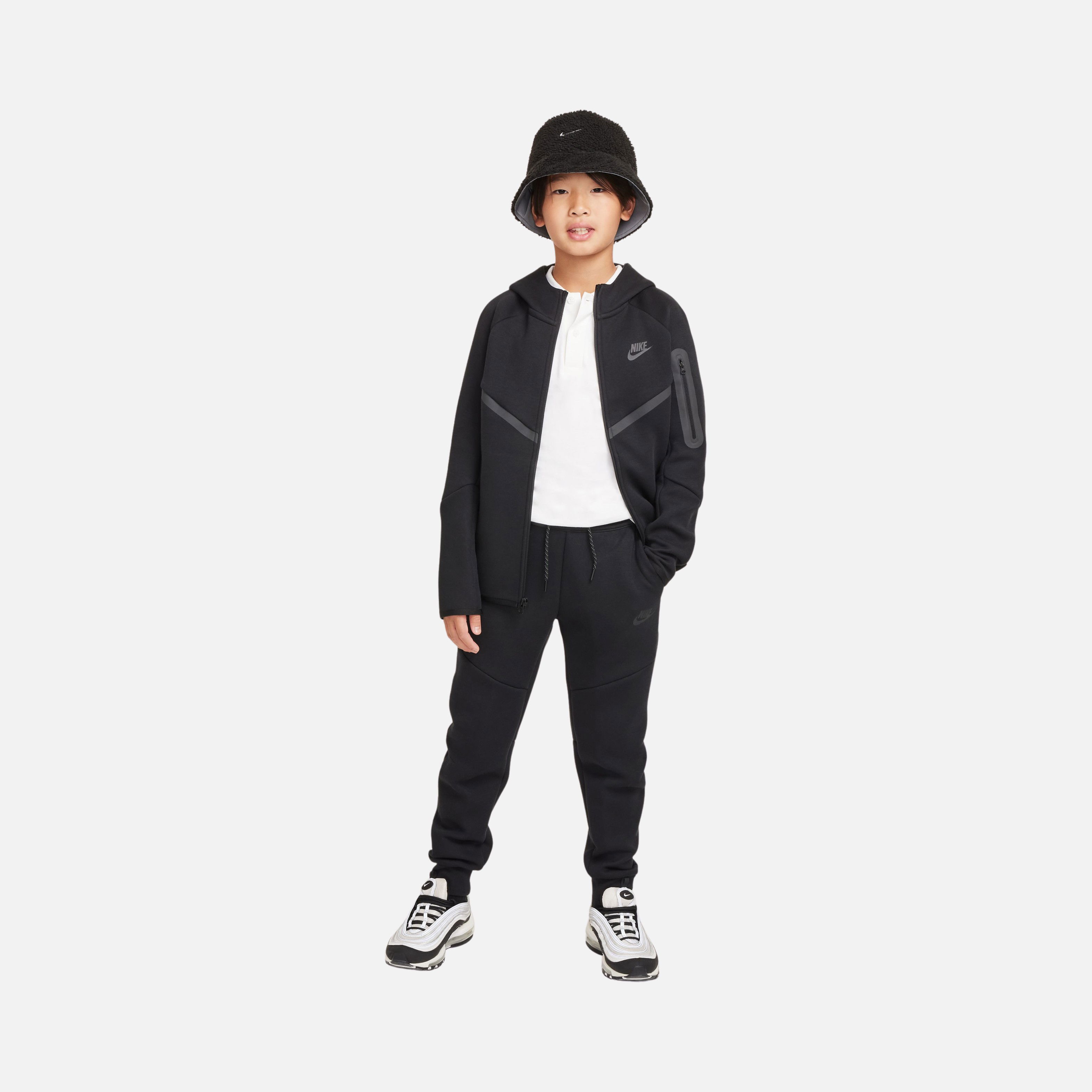 Nike Sportswear Smooth Tech Fleece Full-Zip Hooded Çocuk Sweatshirt