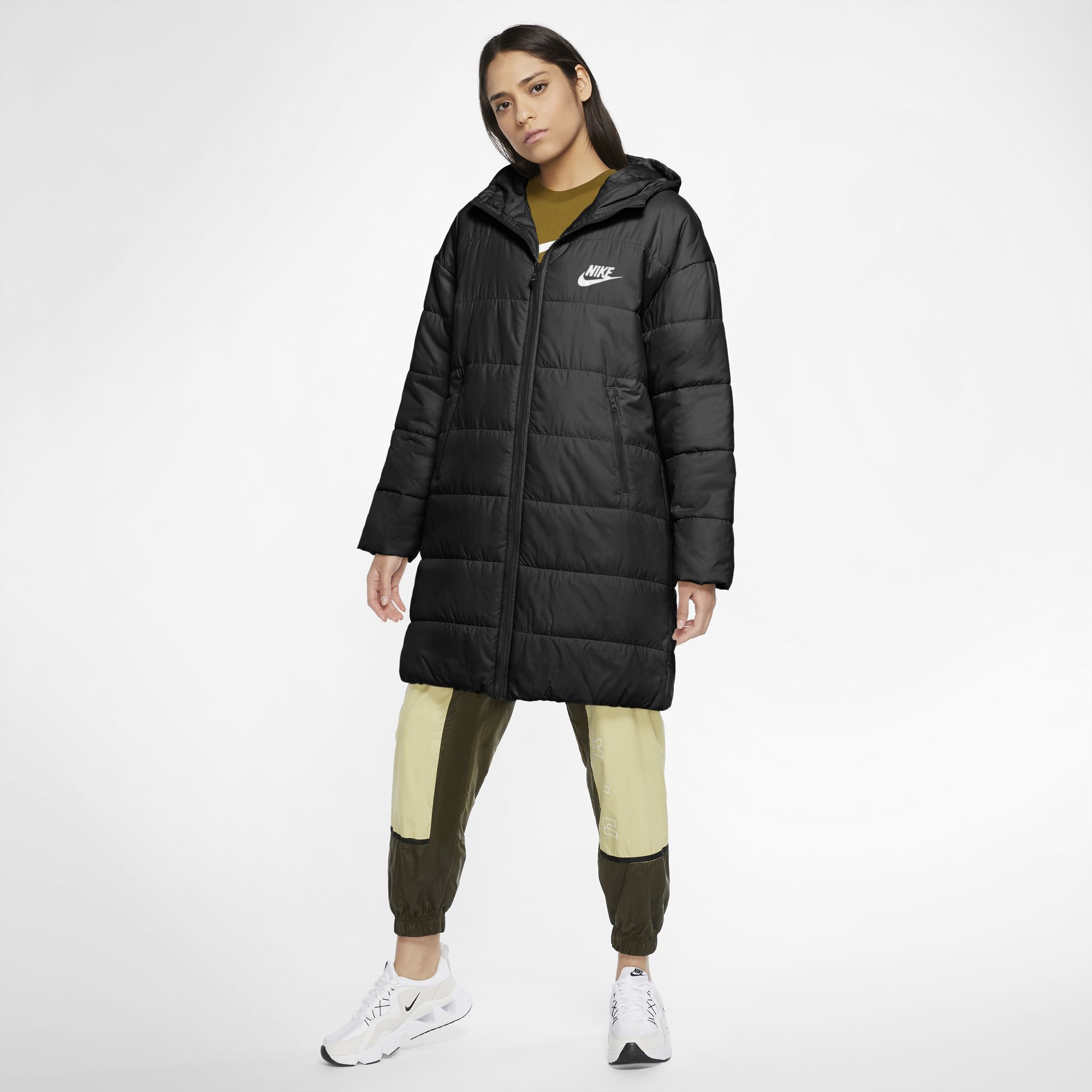 Nike Sportswear Synthetic-Fill Full Zip Hoodie Kadın Parka