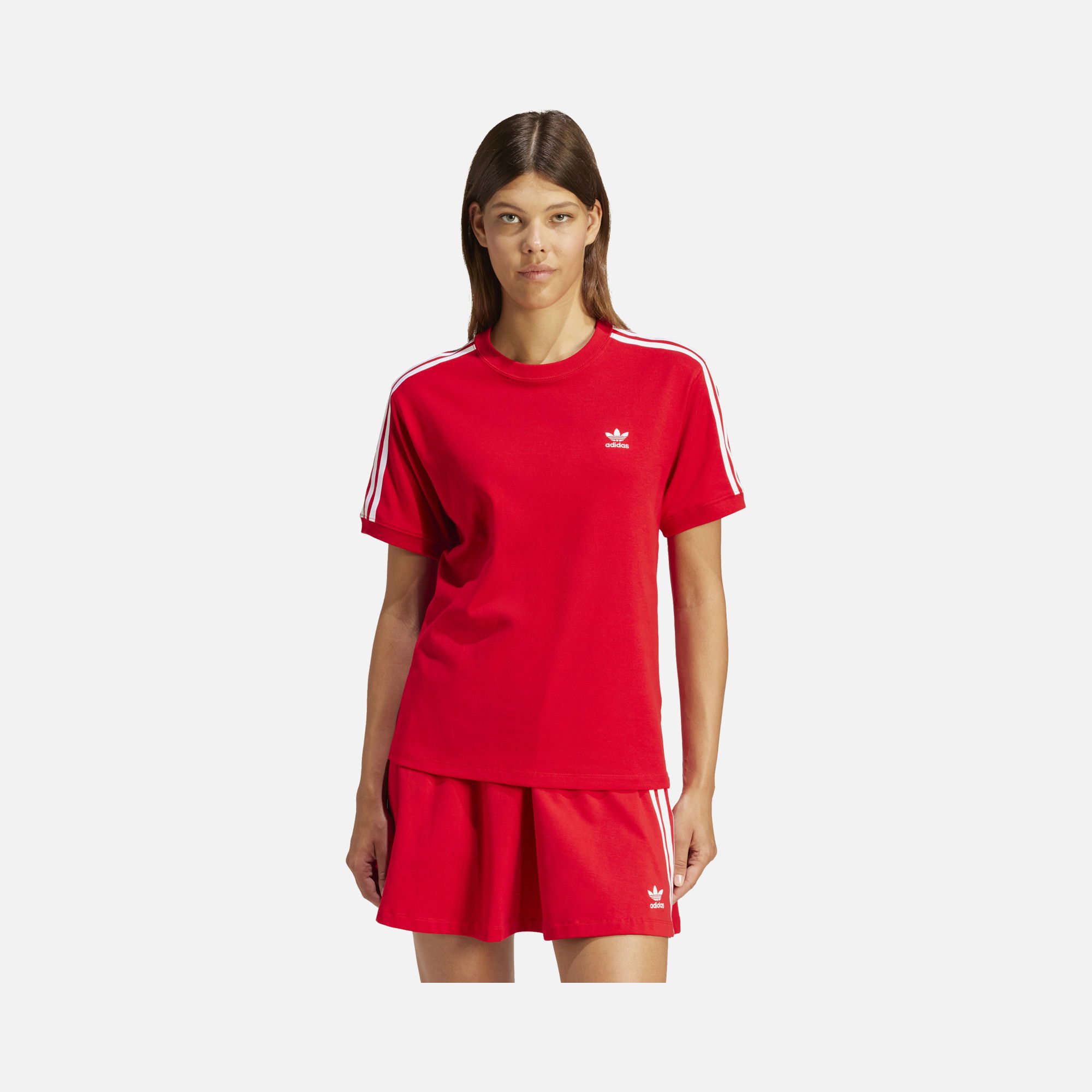 adidas Sportswer 3-Stripes Sgort-Sleeve Kadın Tişört