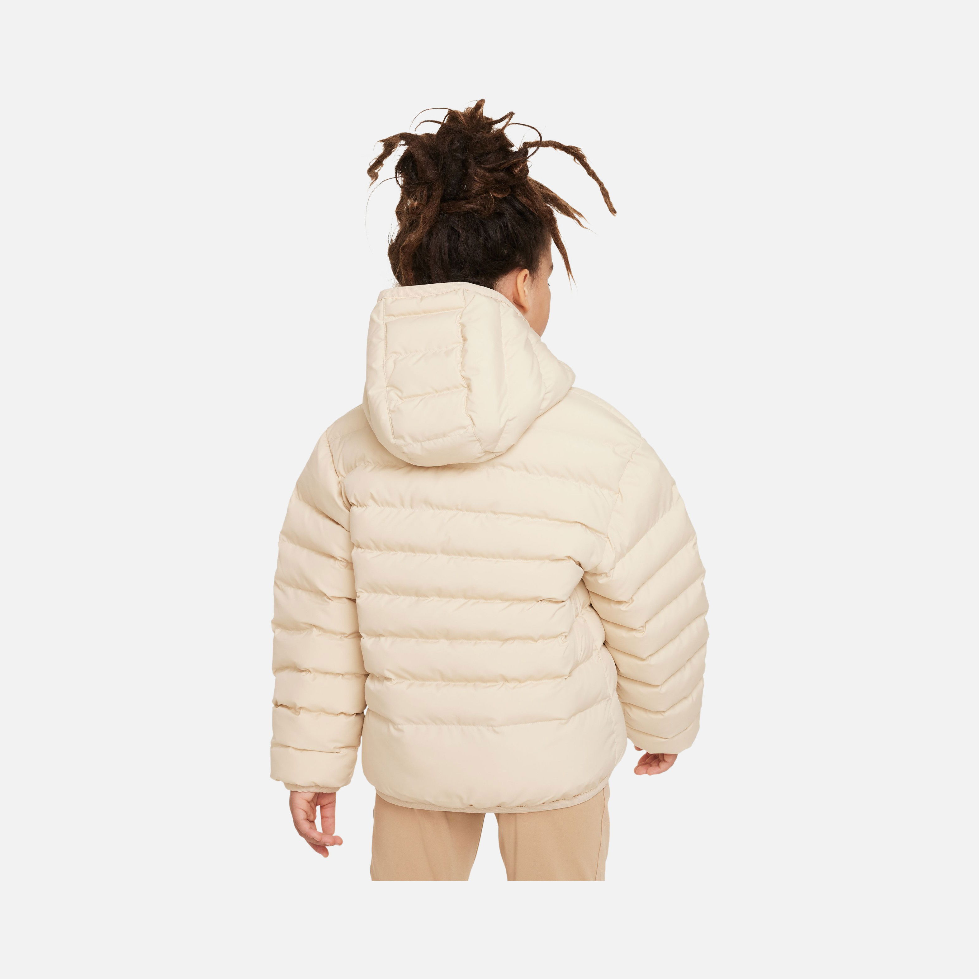 Nike Sportswear Heavyweight Synthetic-Fill EasyOn Therma-Fit Repel Loose Full-Zip Hoodie Çocuk Mont