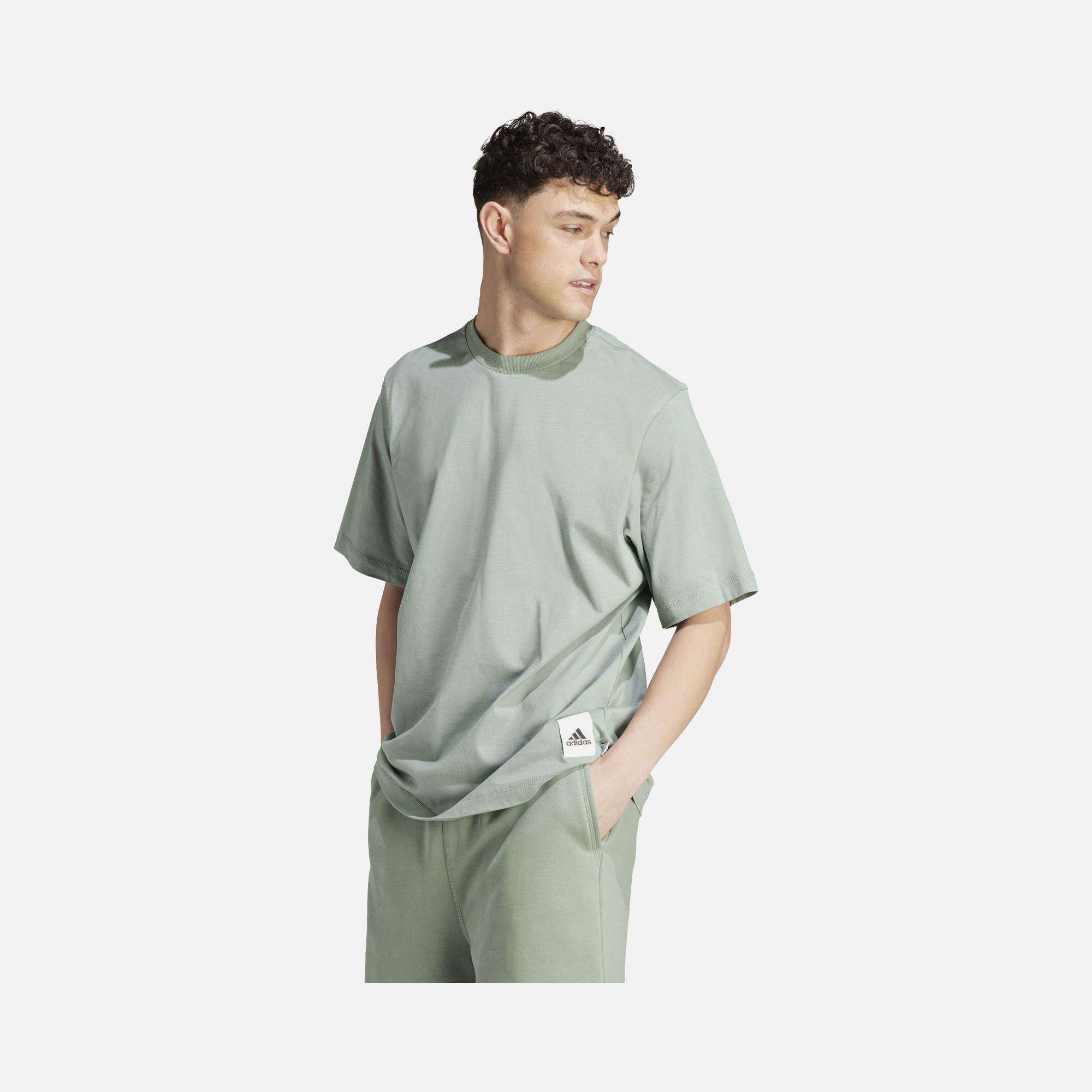 adidas Sportswear Lounge Short-Sleeve Erkek Tişört