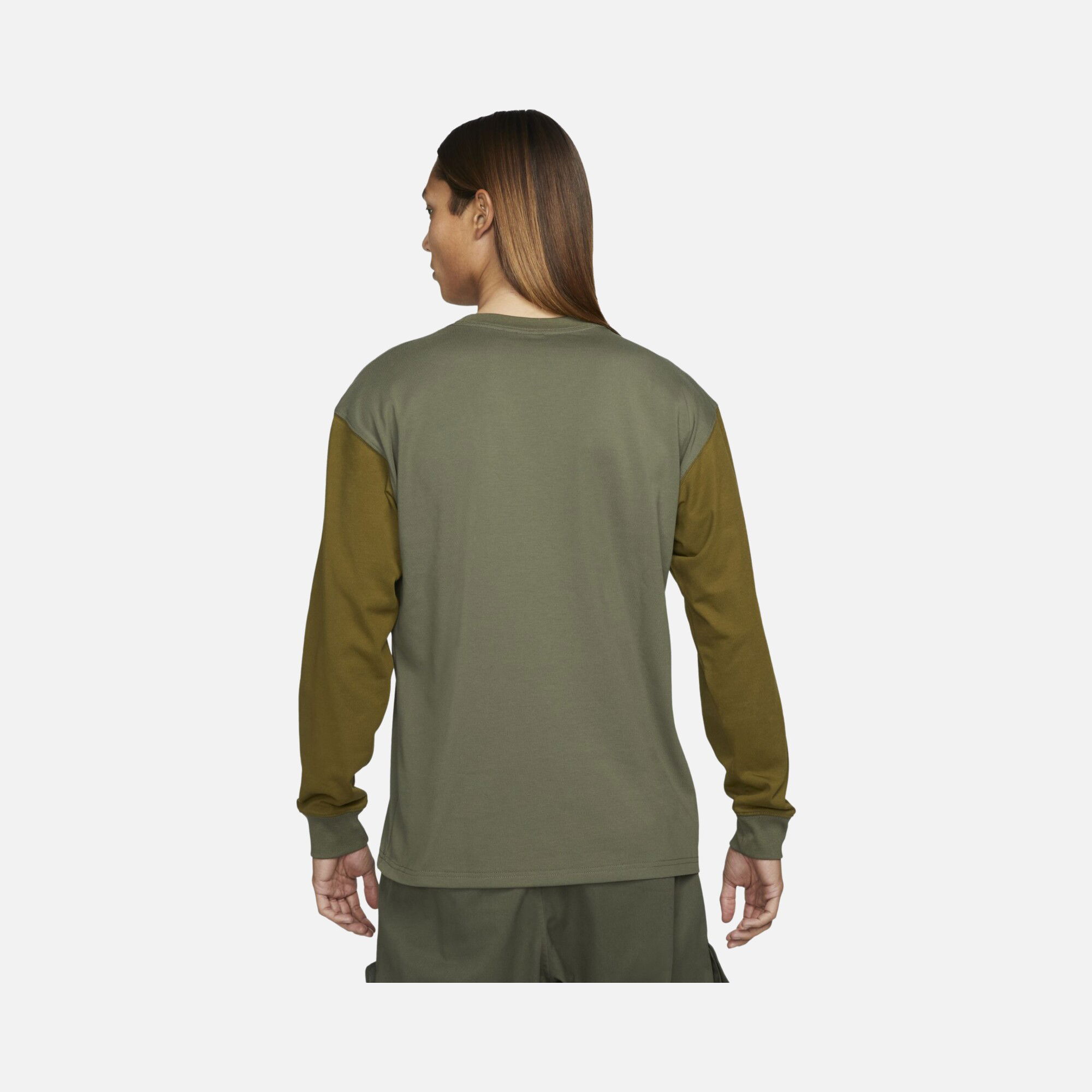 Nike Sportswear ACG Long-Sleeve Colorblock Long-Sleeve Erkek Tişört