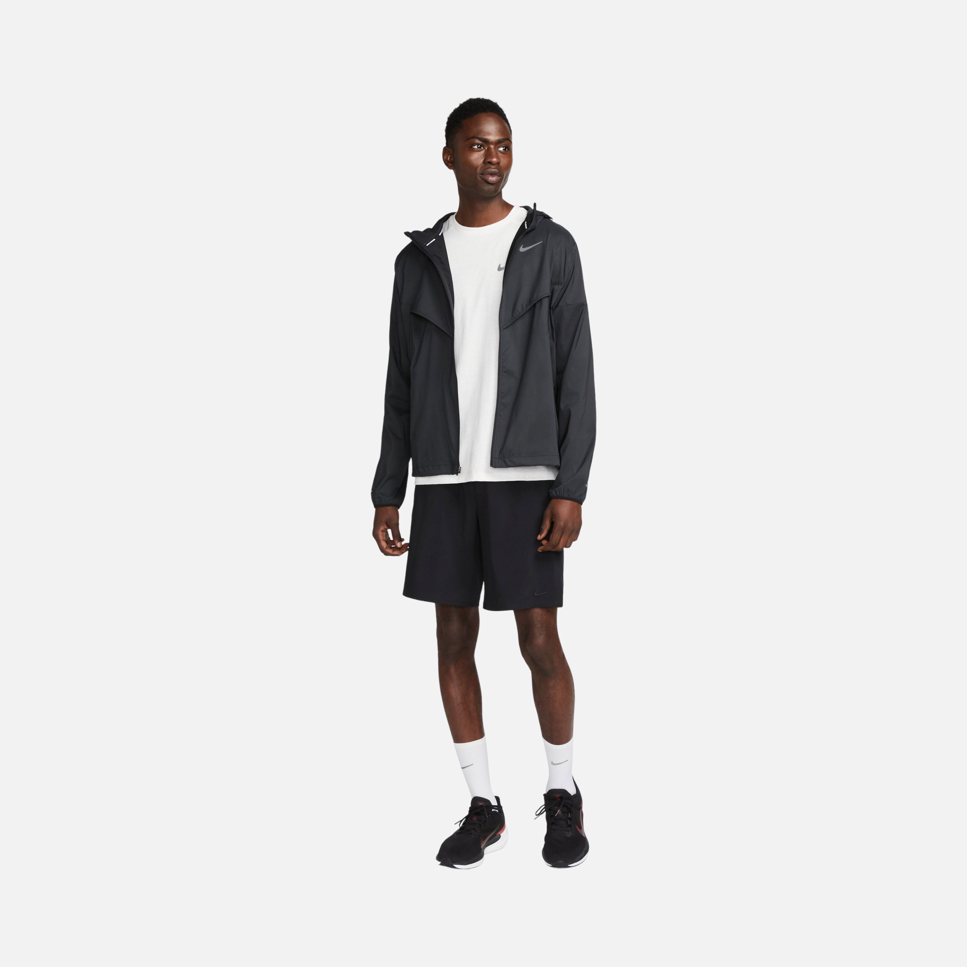 Nike Impossibly Light Windrunner Repel Lined Recoverable Running Full-Zip Hoodie Erkek Ceket