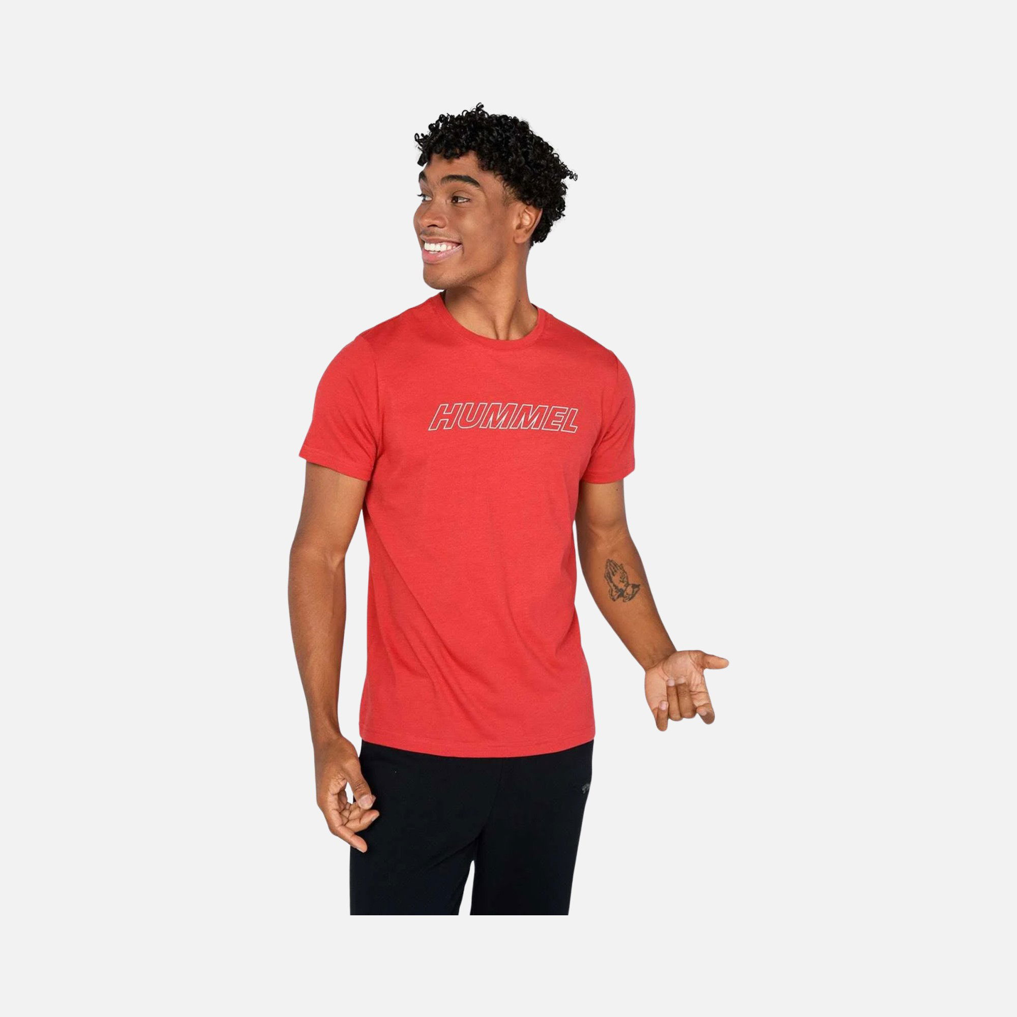 Hummel Sportswear T-Te Callum Cotton Short-Sleeve Erkek Tişört