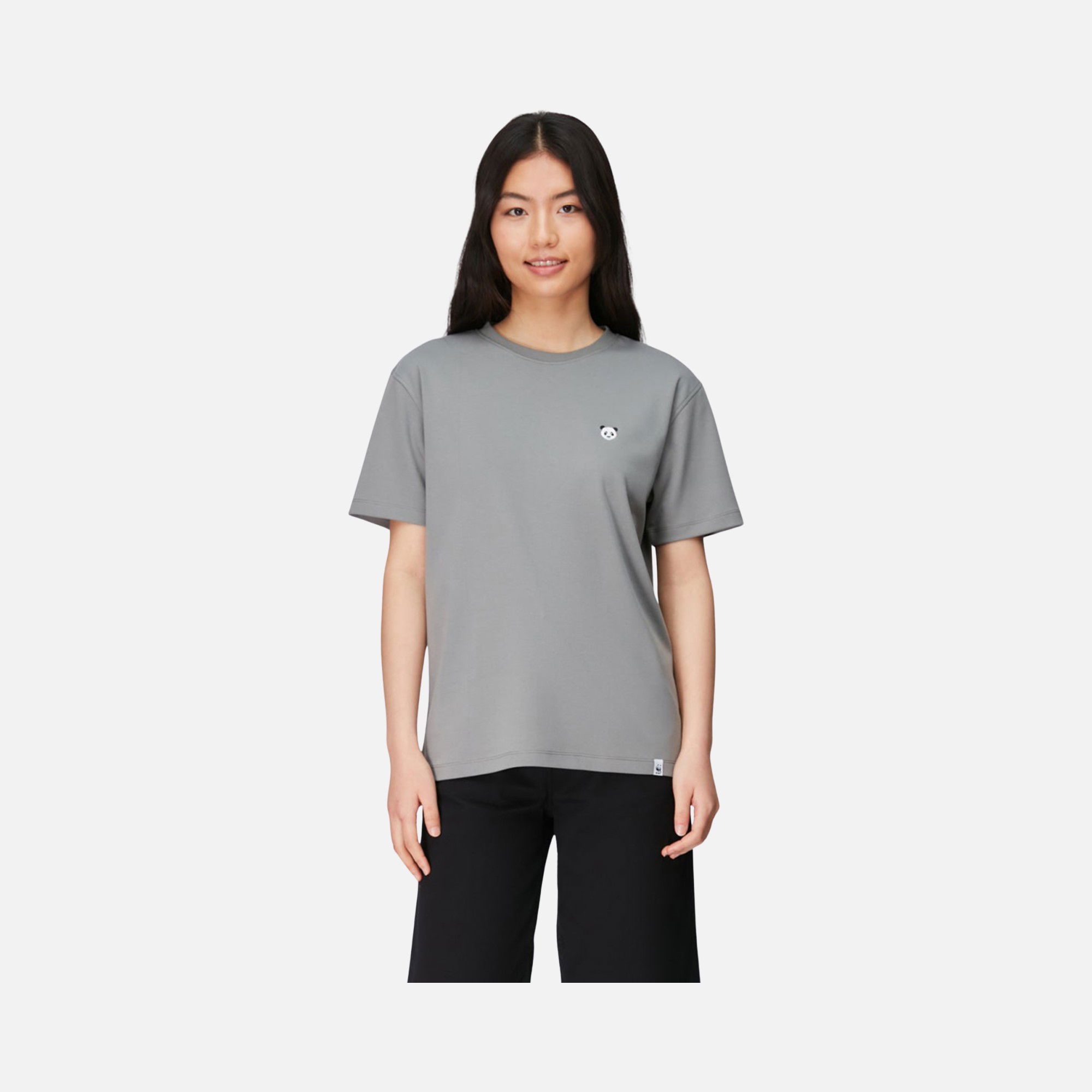WWF Sportswear Panda Embroidered Short-Sleeve Unisex Tişört