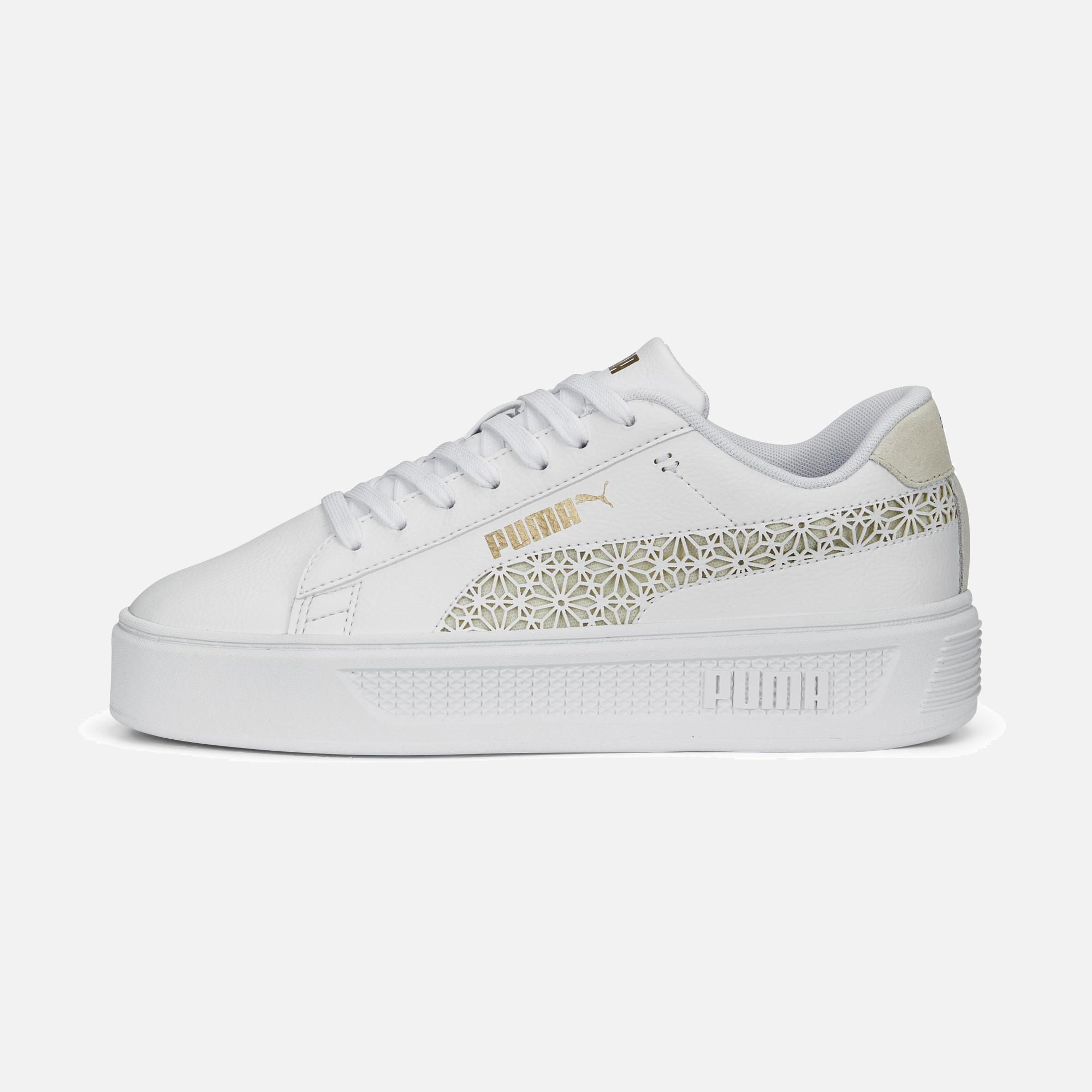 Puma Sportswear Smash Platform V3 Laser Cut Kadın Spor Ayakkabı