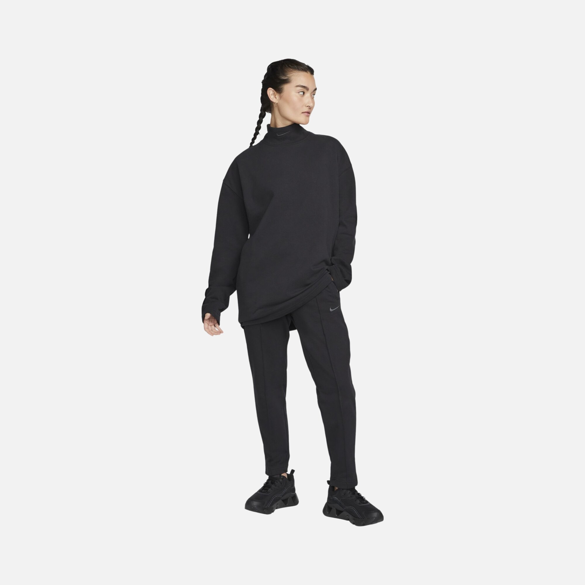 Nike Sportswear Funnel-Neck Fleece Kadın Sweatshirt