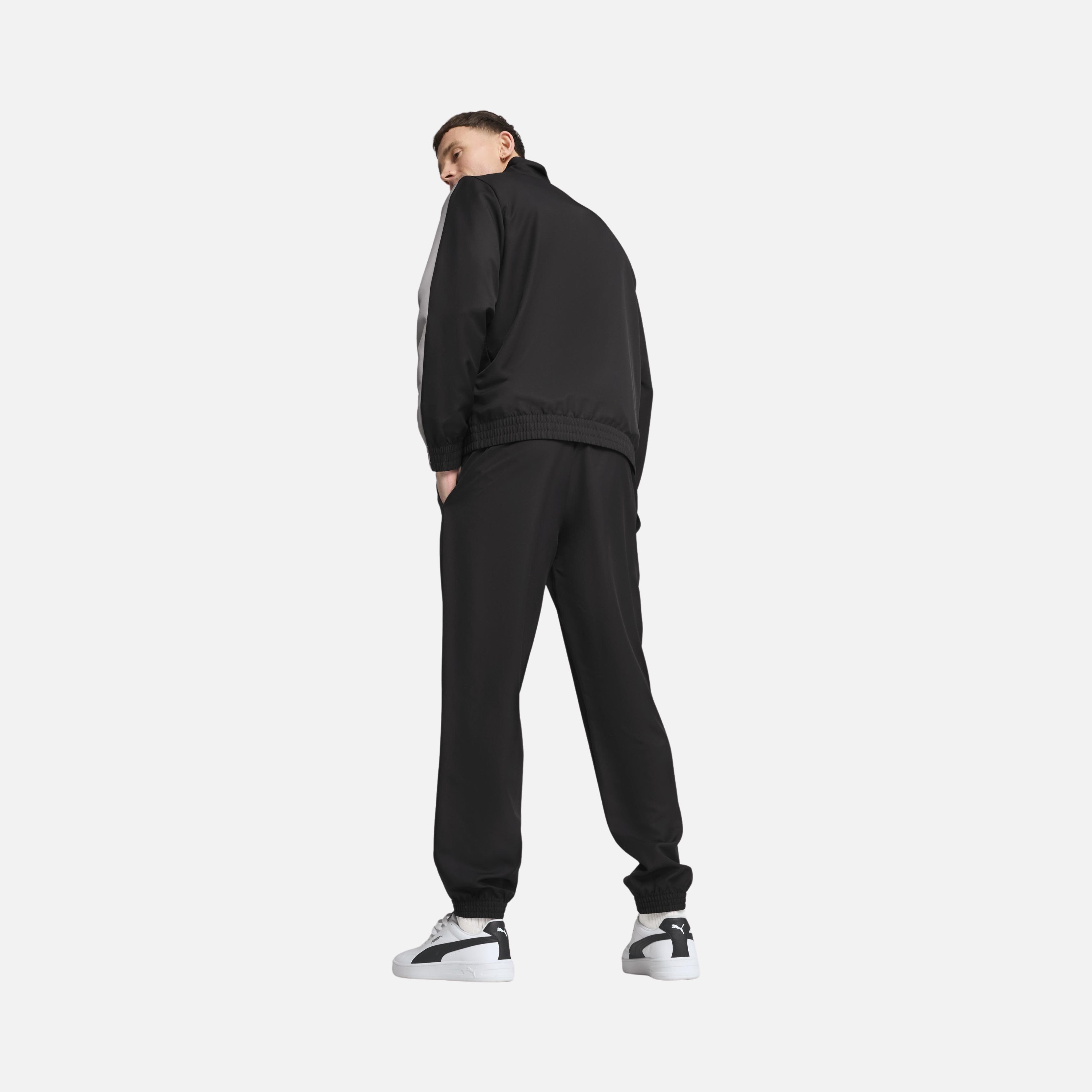Puma Sportswear Woven Colorblock Classic Cut Full-Zip Erkek Eşofman Takımı