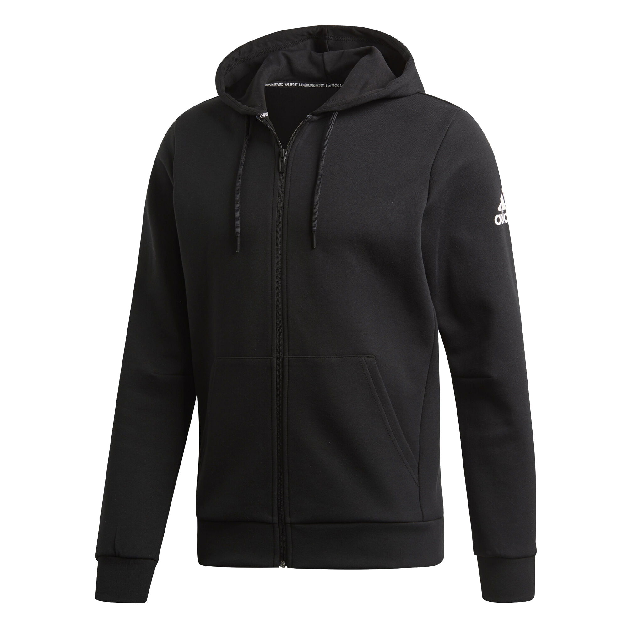 adidas Must Have Plain Full-Zip Hoodie Kapüşonlu Erkek Ceket