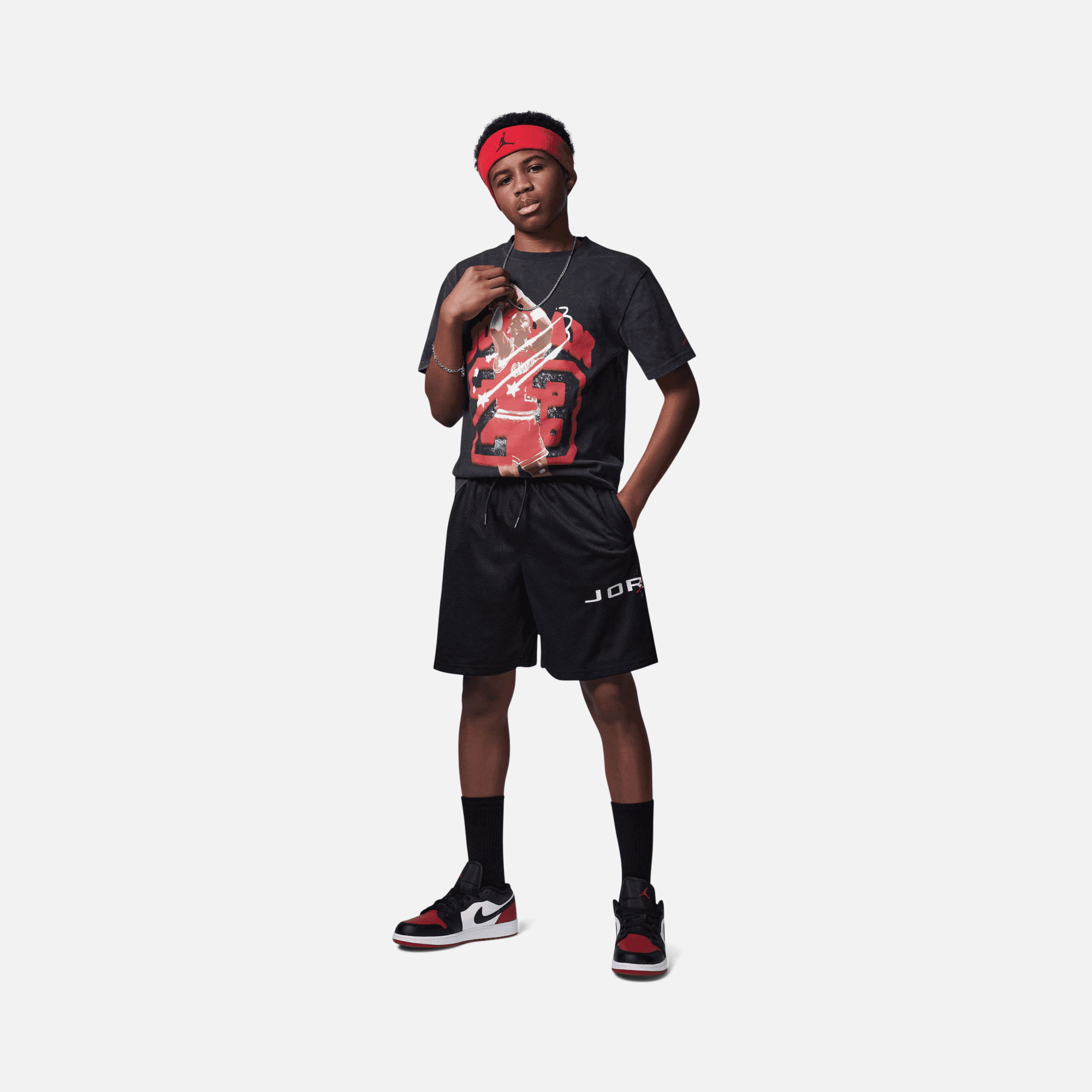 Nike Jordan Dri-Fit Baseline Mesh Çocuk Şort