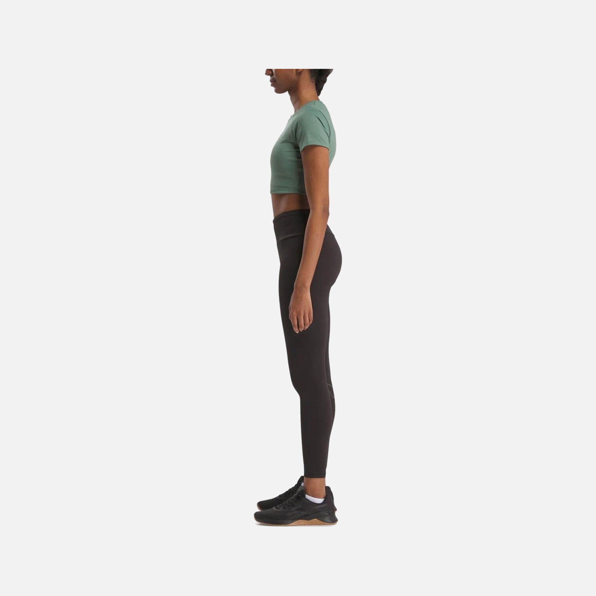 Reebok Sportswear Lux Bold Graphic Short-Sleeve Kadın Tayt