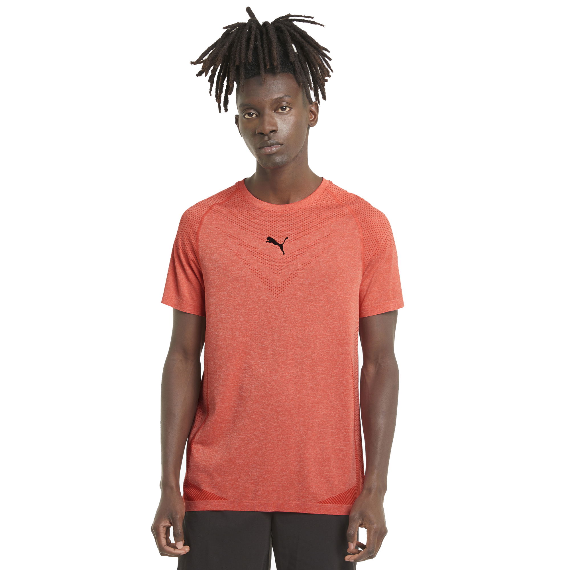 Puma evoKNIT Tech Training Short-Sleeve Erkek Tişört
