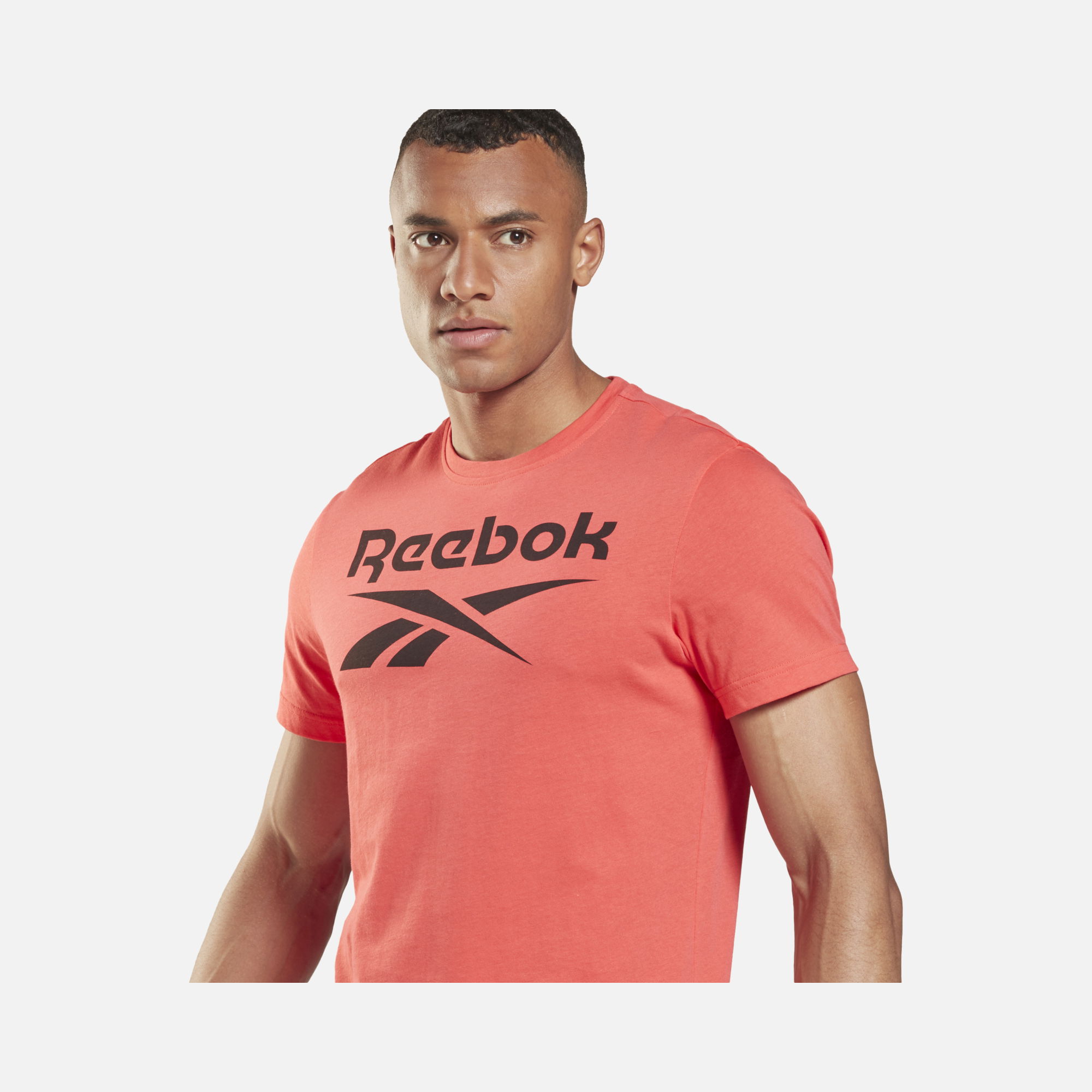 Reebok Graphic Series Stacked Short-Sleeve Erkek Tişört