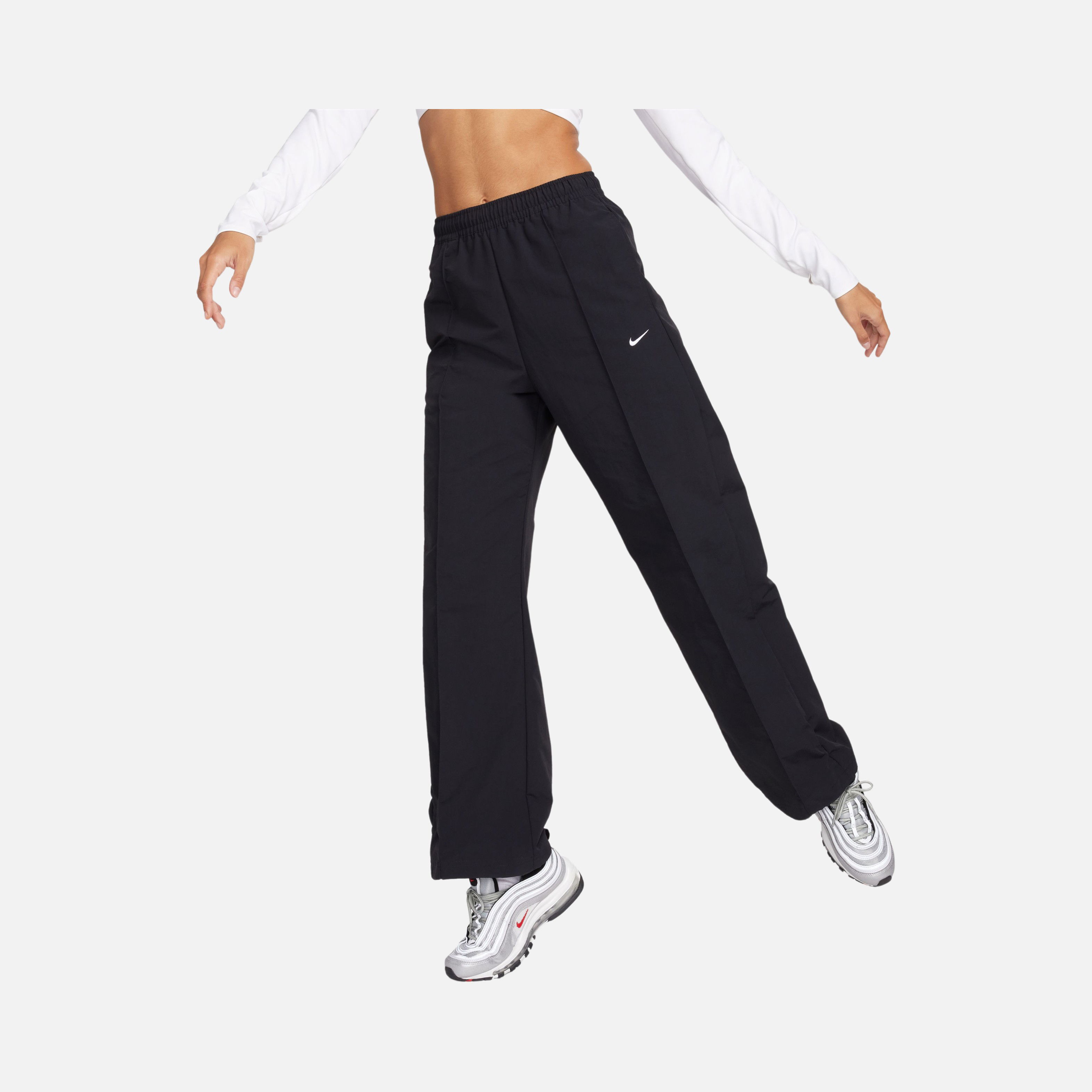 Nike Sportswear Everything Wovens Mid-Rise Open-Hem Kadın Pantolon