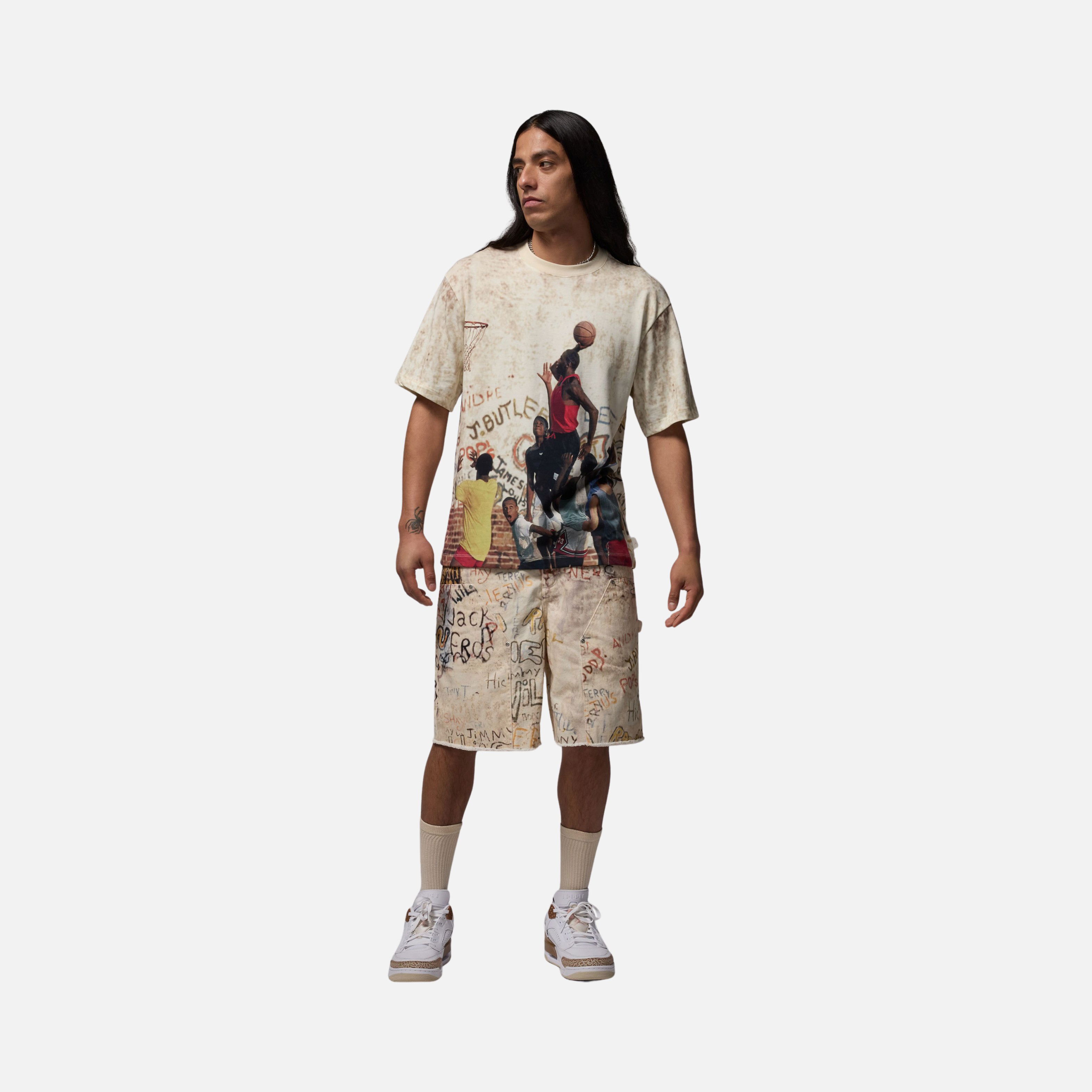 Nike Jordan Air Jdn 85 Gx Ss Crew Erkek Tişört