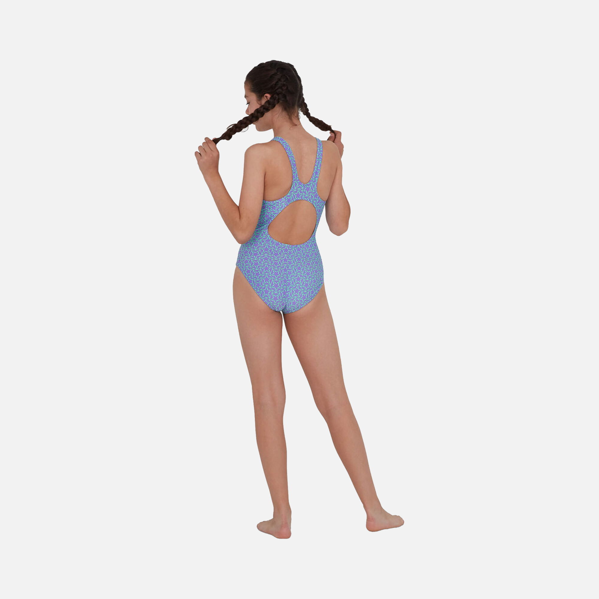 Speedo BoomStar Muscleback (Girls') Çocuk Mayo