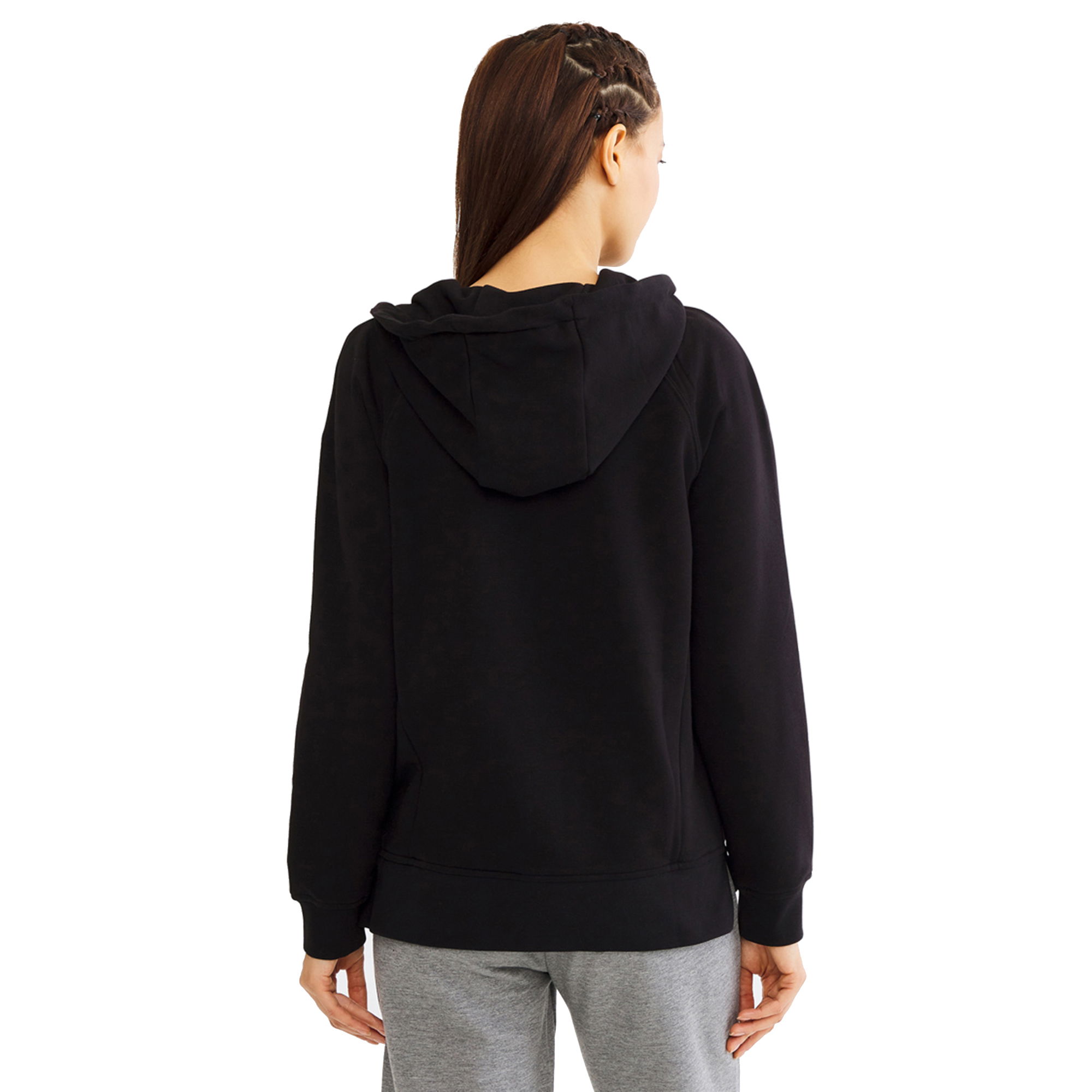 Skechers Lightweight Fleece Fashion Basic Zip Hoodie Kadın Sweatshirt