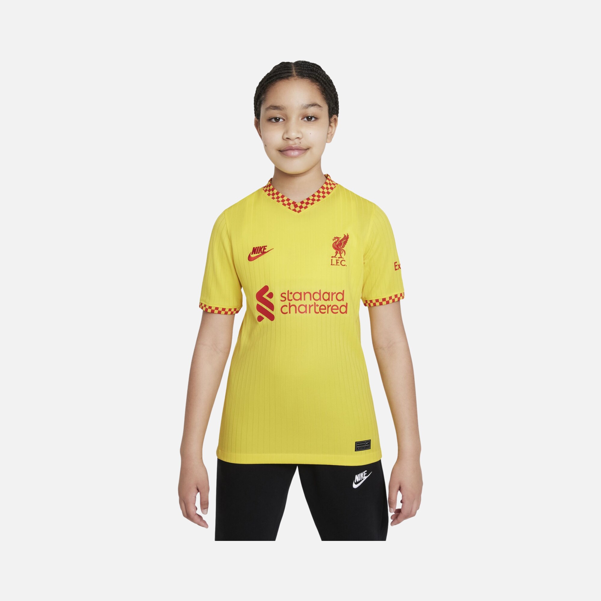 Nike Liverpool F.C. 2021-2022 Stadium Üçüncü Takım Çocuk Forma