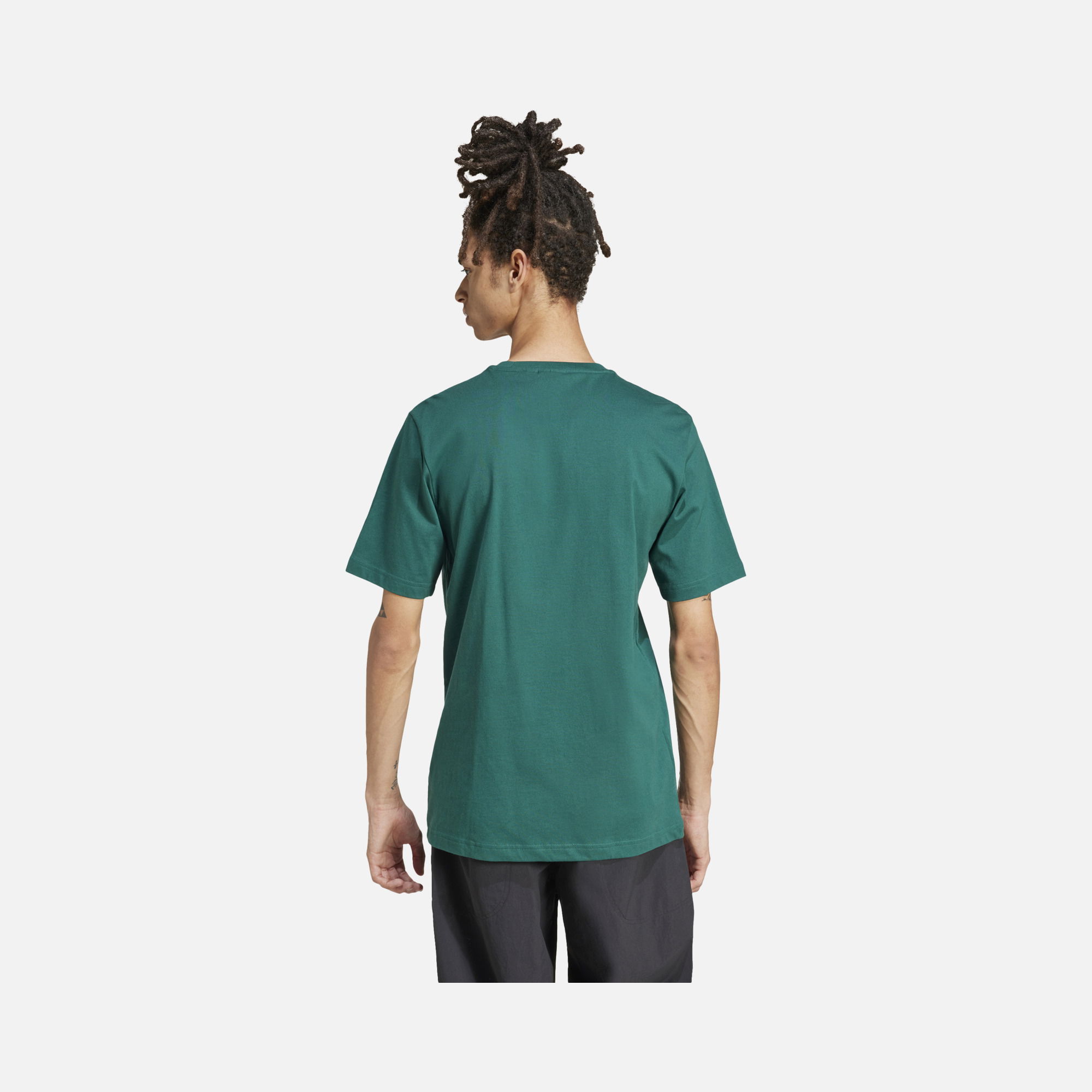 adidas Originals Q12 Monogram Toned Trefoils Graphics Short-Sleeve Erkek Tişört