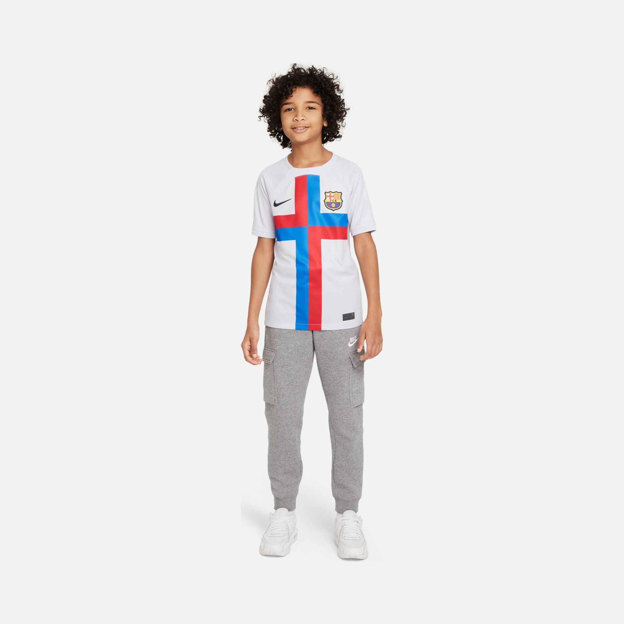 Nike F.C. Barcelona 2022-2023 Stadyum Üçüncü Takım Çocuk Forma