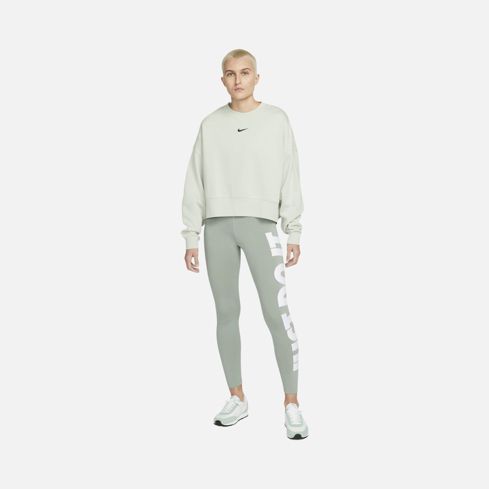 Nike Sportswear Phoenix Fleece Over-Oversized Crew-Neck Kadın Sweatshirt