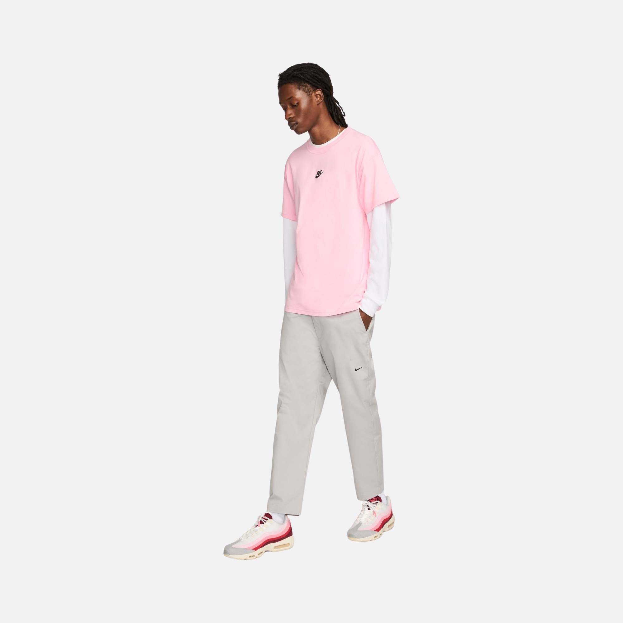 Nike Sportswear Club Wide Cut Short-Sleeve Erkek Tişört