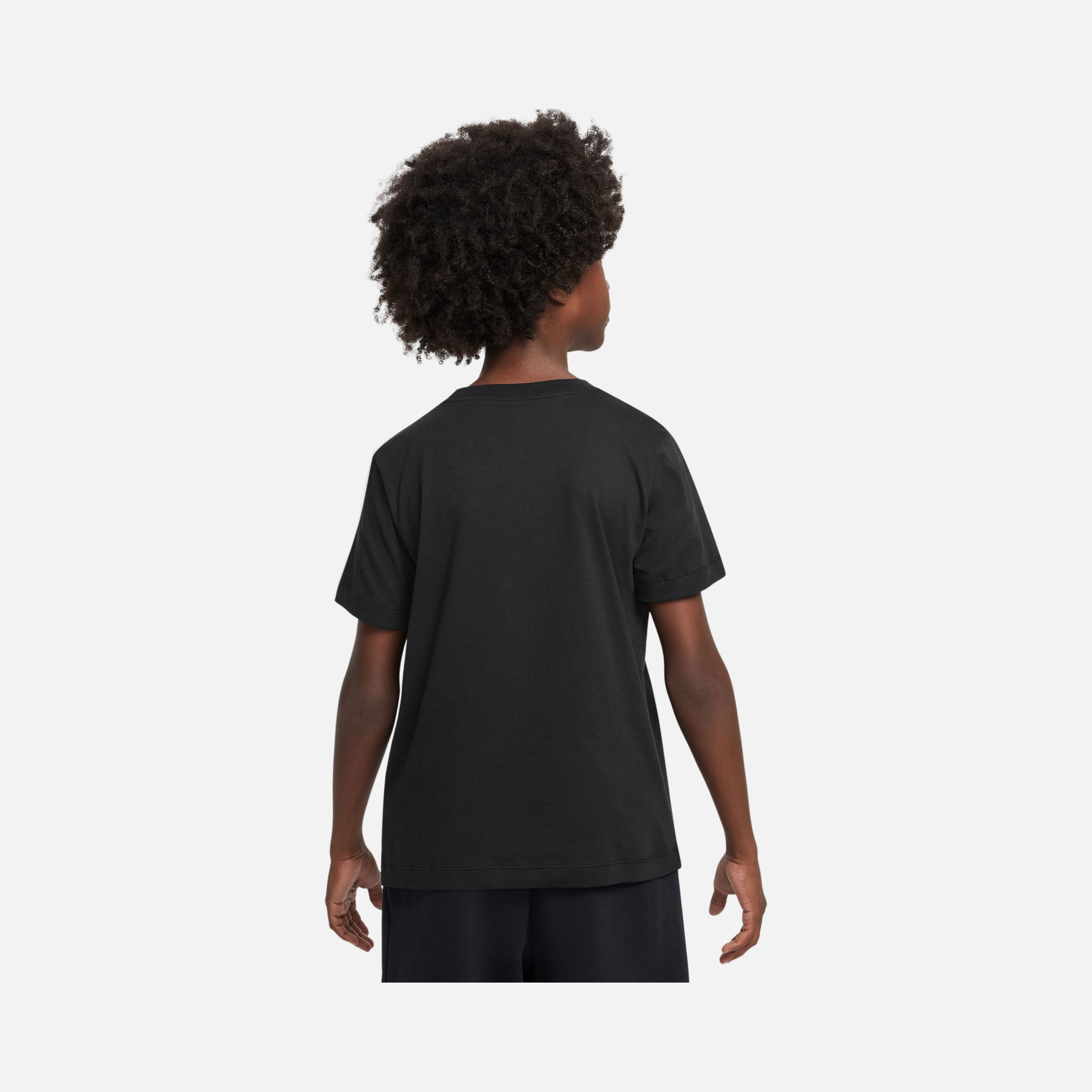 Nike Sportswear Embroidered Futura LBR Short-Sleeve Çocuk Tişört