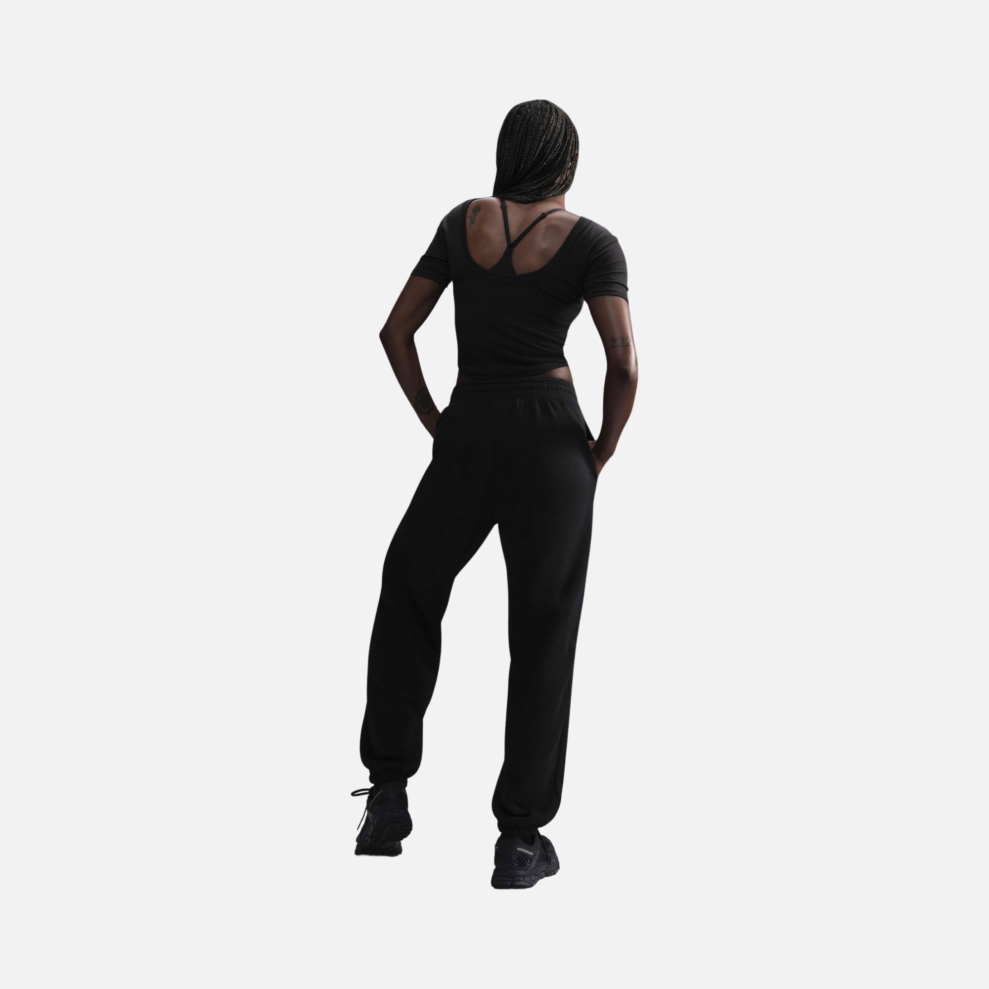 Nike Sportswear Phoenix Fleece High-Waisted Oversized Kadın Eşofman Altı