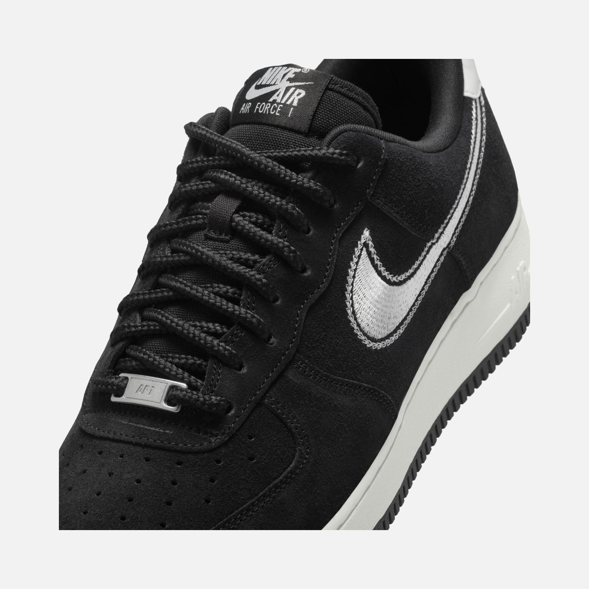 Nike Air Force 1 '07 LV8 ''Embroidered Swoosh Logo Detail'' Erkek Spor Ayakkabı