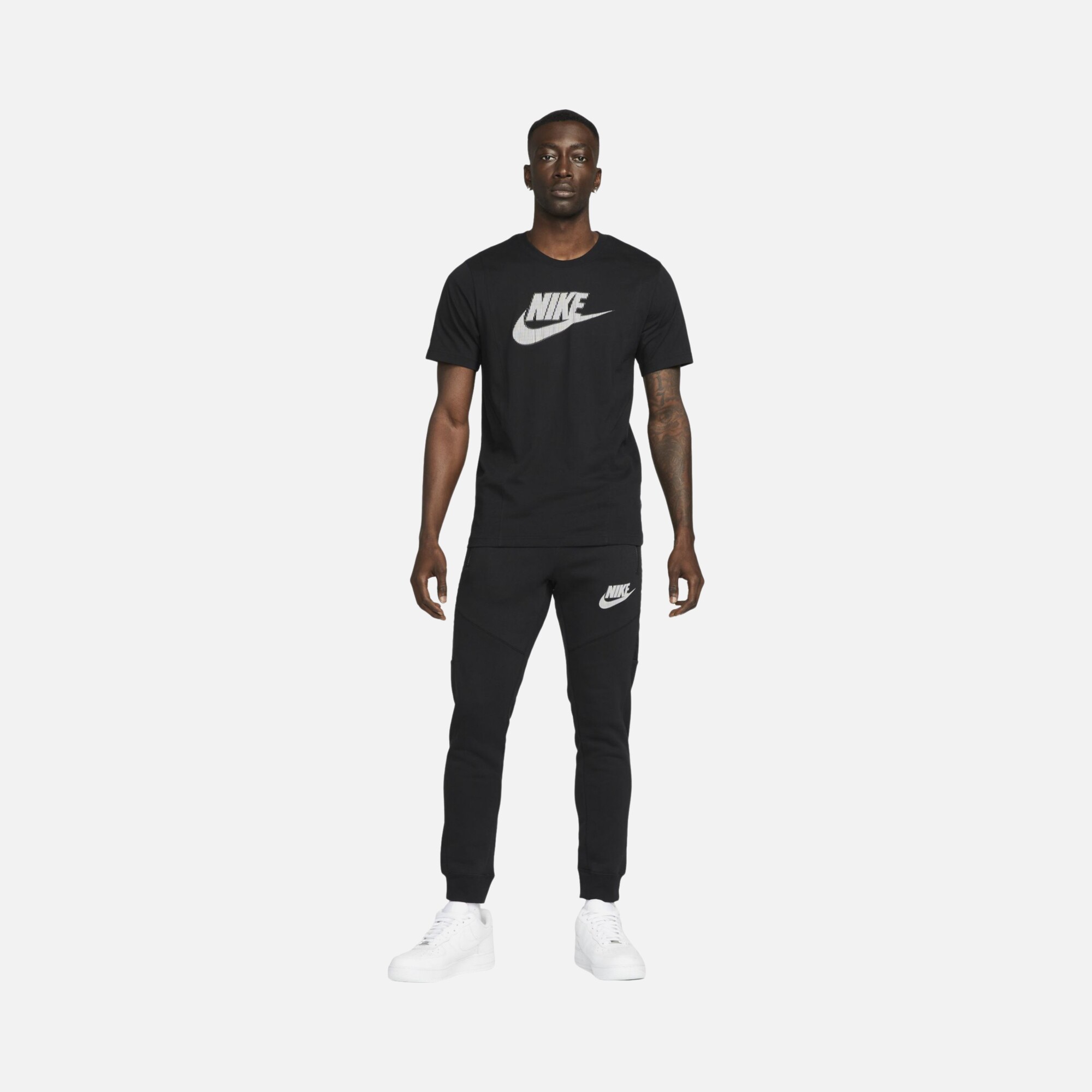 Nike Sportswear Hybrid Fleece Colorblock Erkek Eşofman Altı