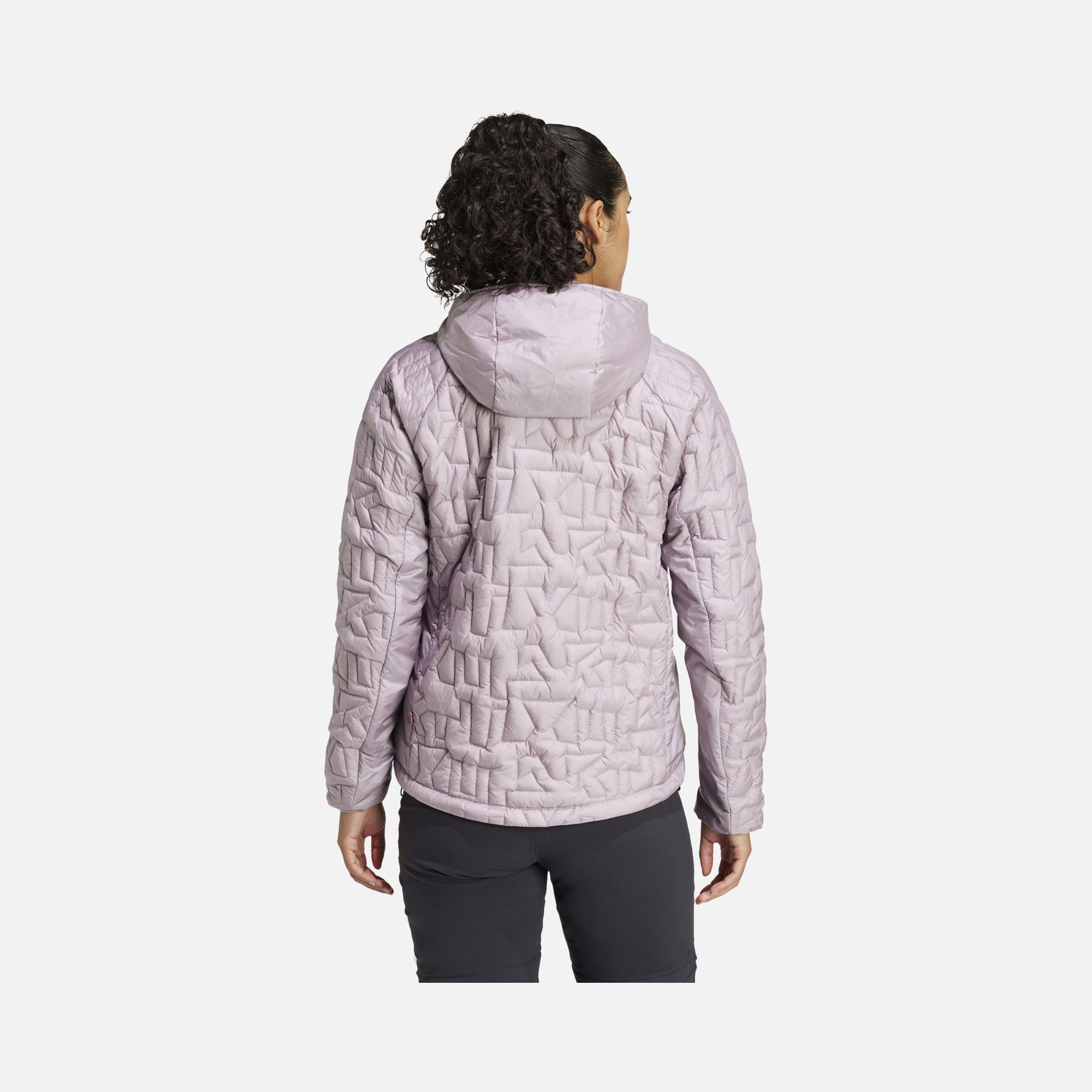 adidas Terrex Xperior PrimaLoft Loose Fill Insulated Full-Zip Hoodie Kadın Ceket