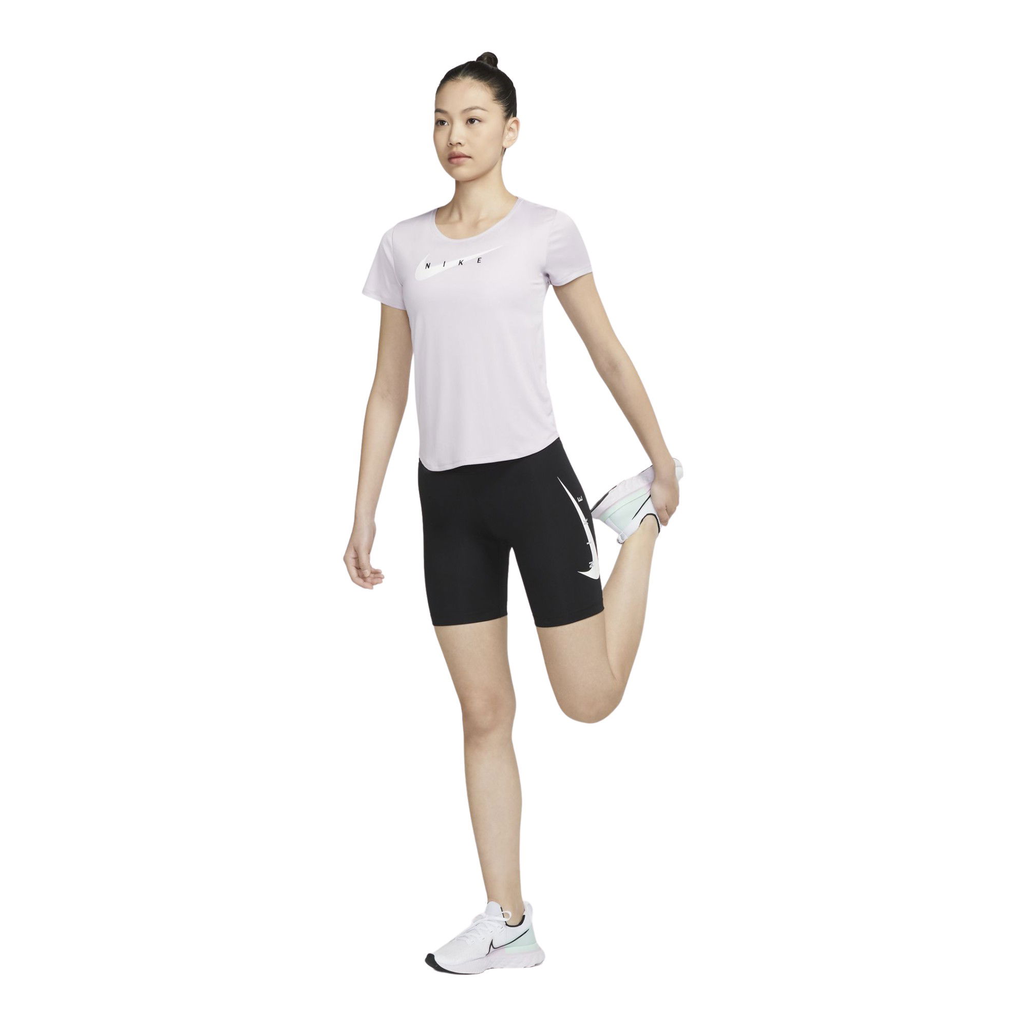 Nike Swoosh Run 18cm (approx.) Running Kadın Tayt