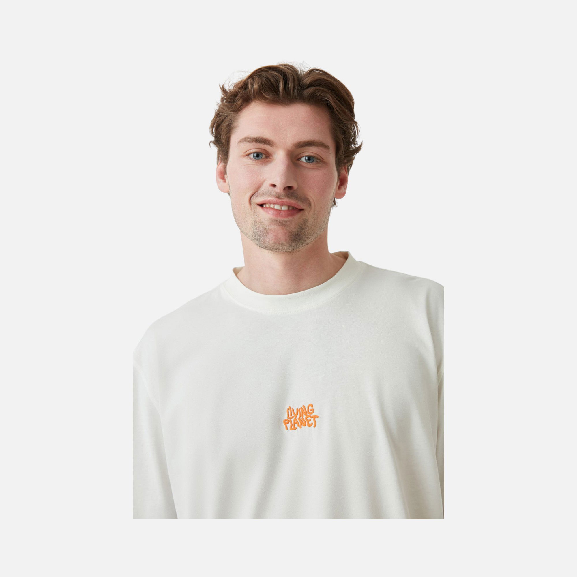 WWF Sportswear Living Planet Embroidered Oversize Short-Sleeve Unisex Tişört