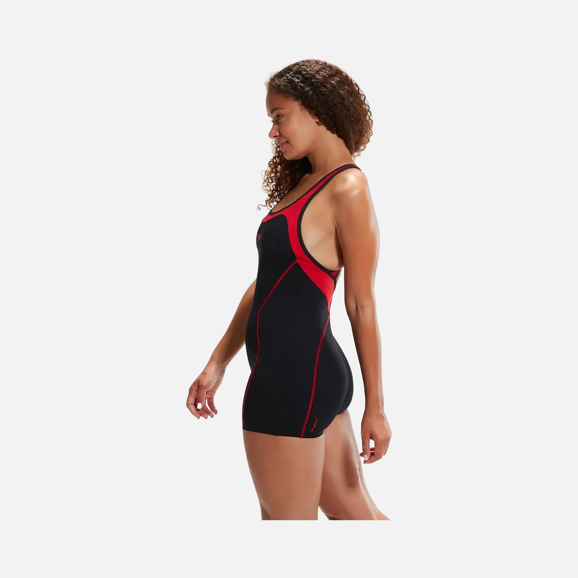 Speedo Panel Legsuit Kadın Yüzücü Mayo