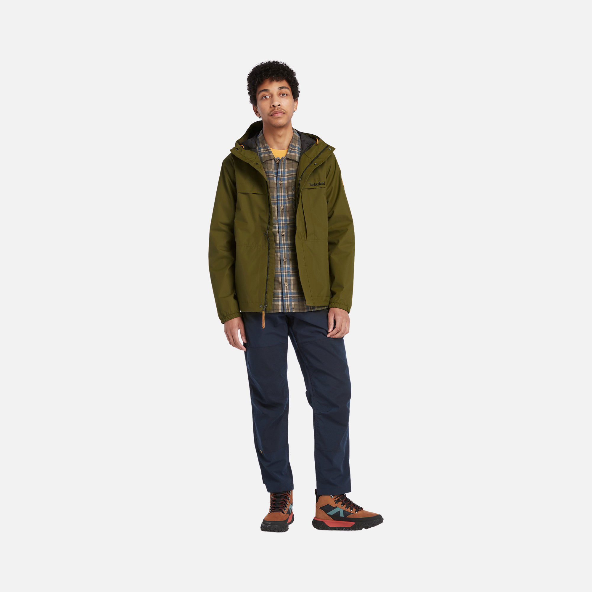 Timberland Sportswear Water Resistant Shell Full-Zip Hoodie Erkek Ceket