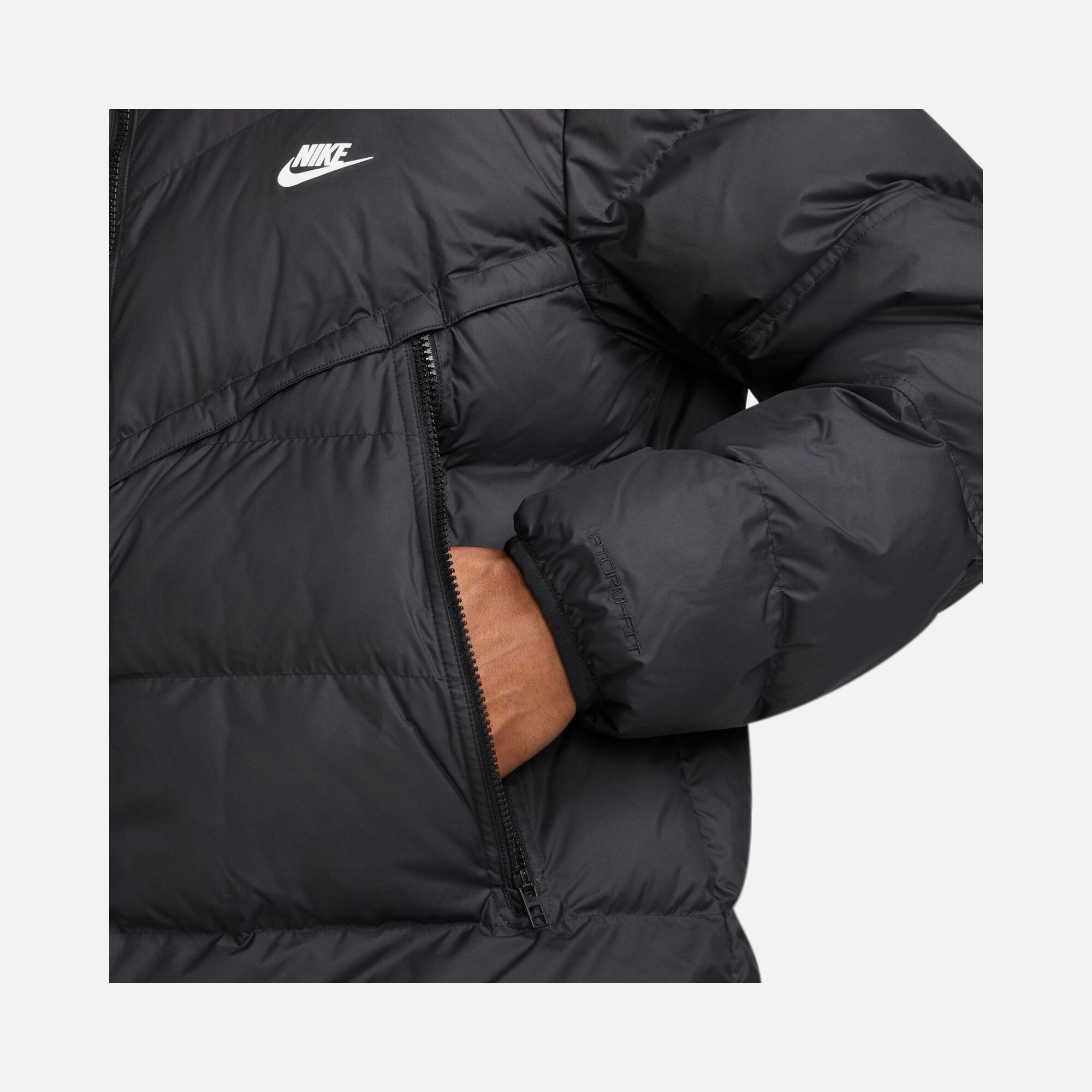 Nike Sportswear Storm-Fit Windrunner Primaloft ® Filled Full-Zip Hoodie Erkek Parka
