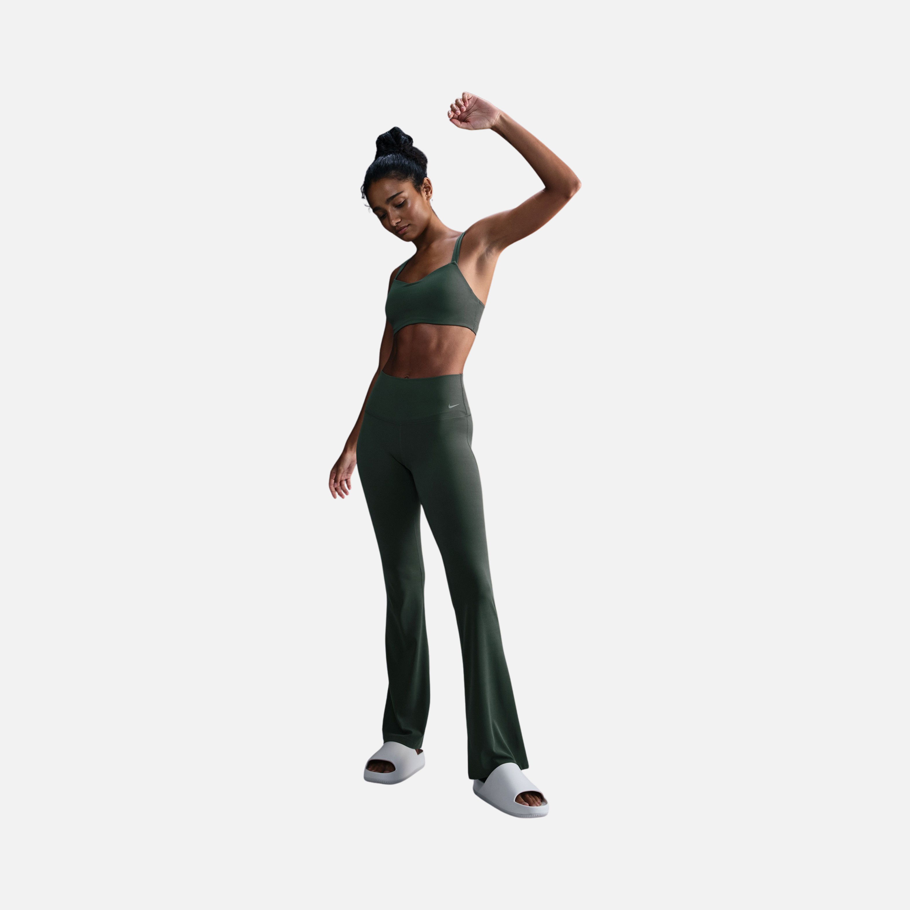 Nike Dri-Fit Zenvy High-Waisted Flared Leg Training Kadın Tayt
