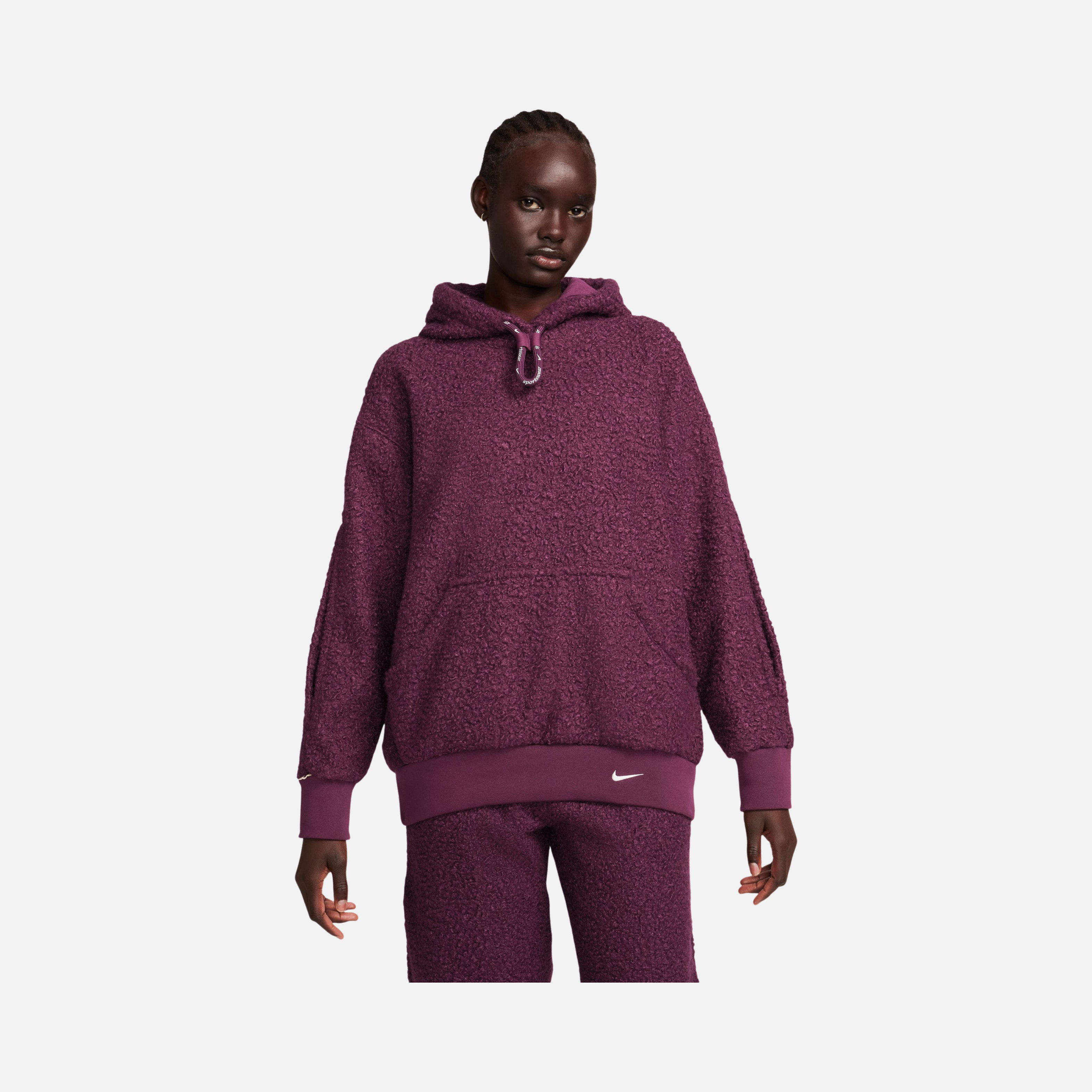 Nike Sportswear Collection Sherpa Mbrshp Hoodie Kadın Sweatshirt