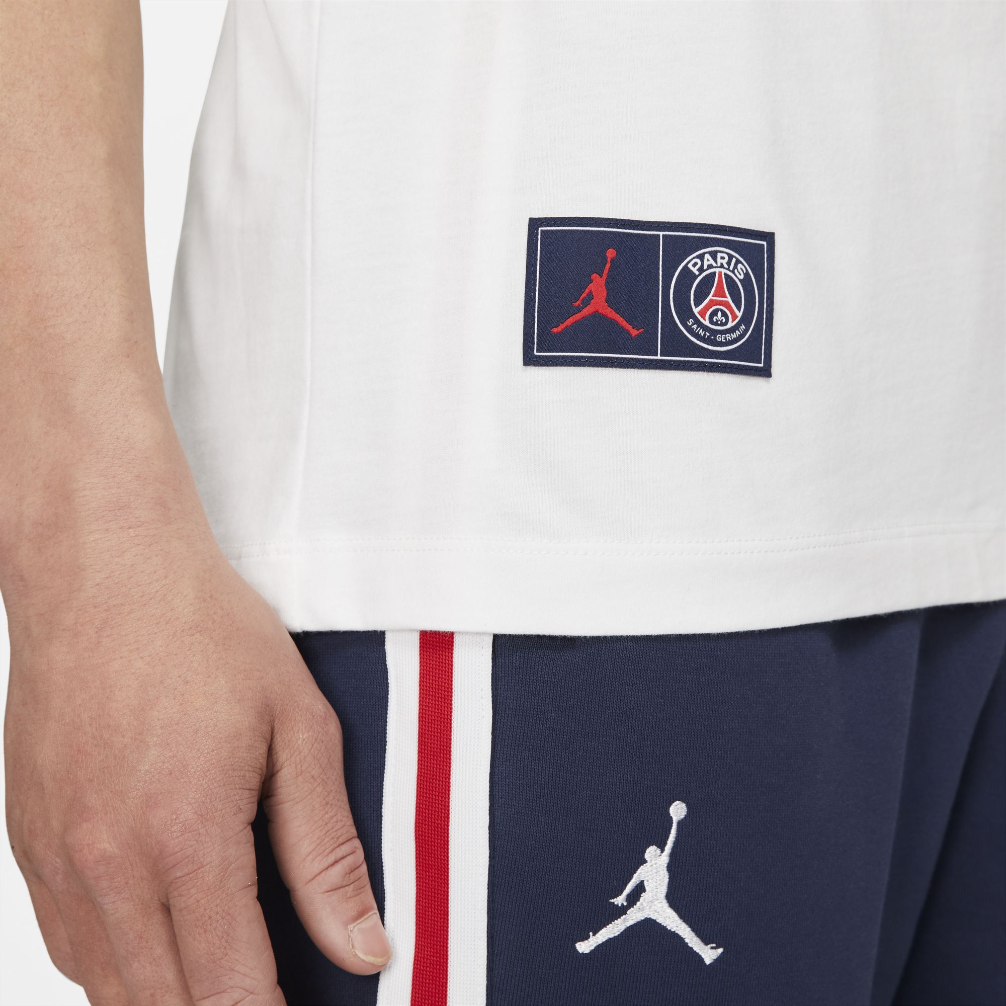 Nike Jordan Paris Saint Germain Wordmark Short-Sleeve Erkek Tişört
