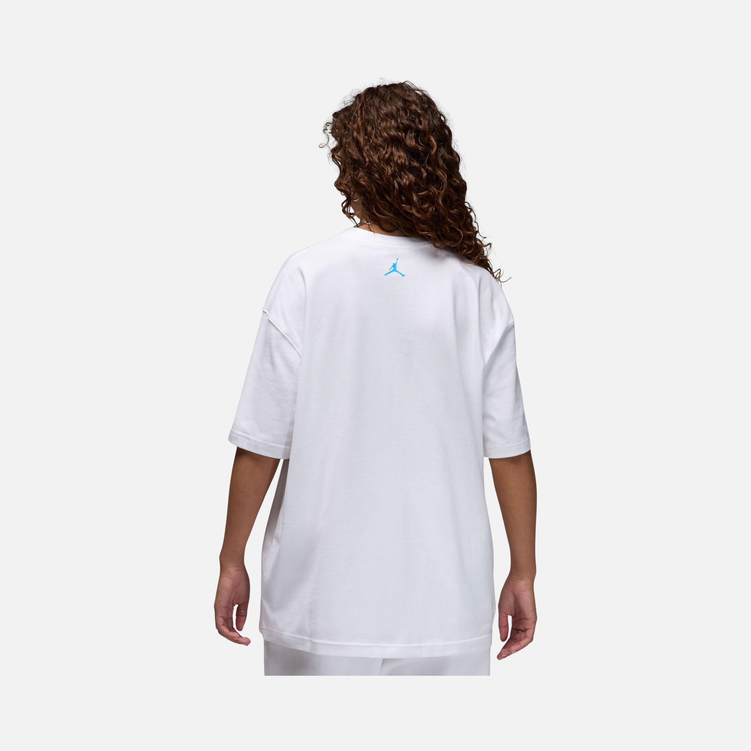 Nike Jordan Brand Sneaker Graphic Oversized Short-Sleeve Kadın Tişört