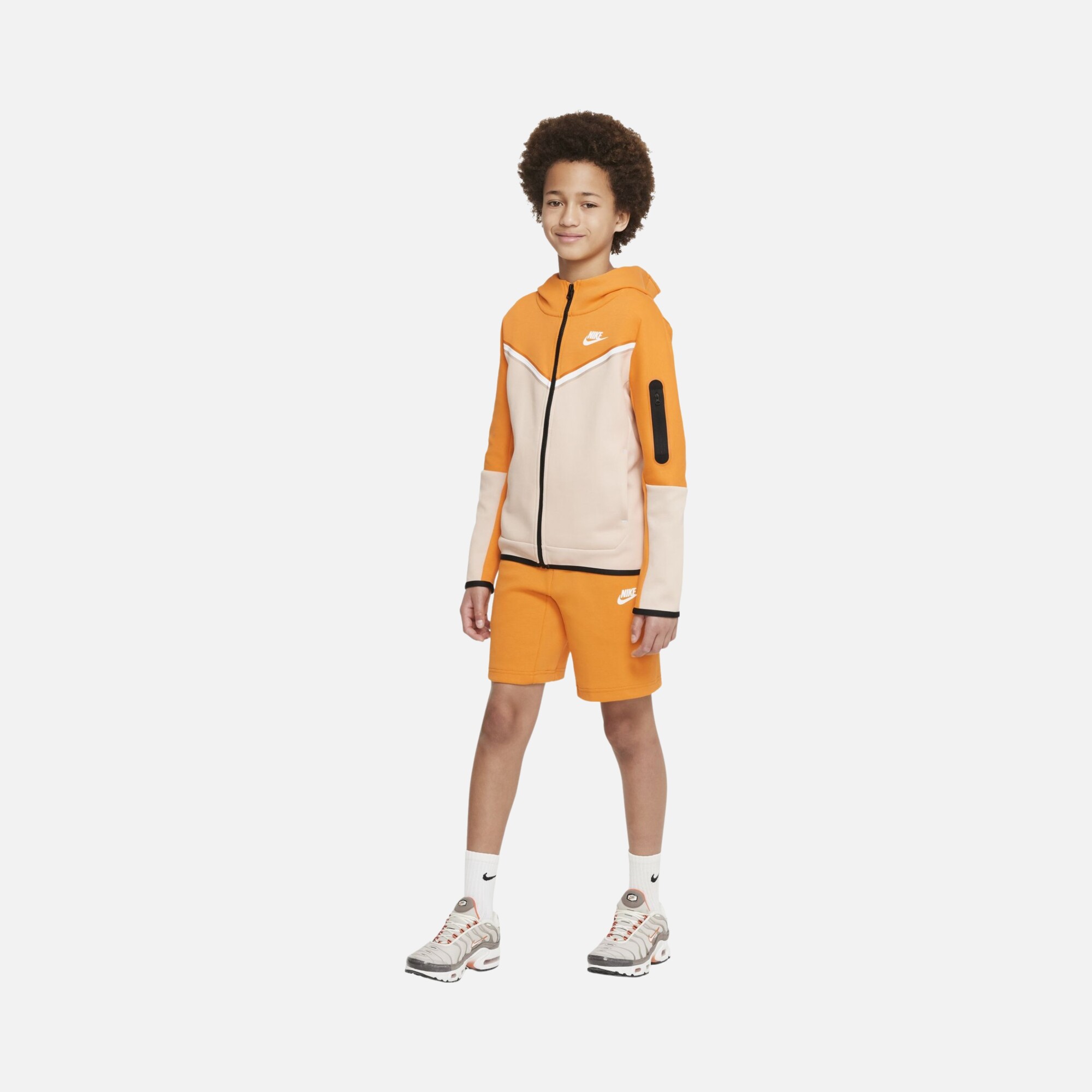 Nike Sportswear Tech Fleece Full-Zip Hoodie (Boys') Çocuk Sweatshirt