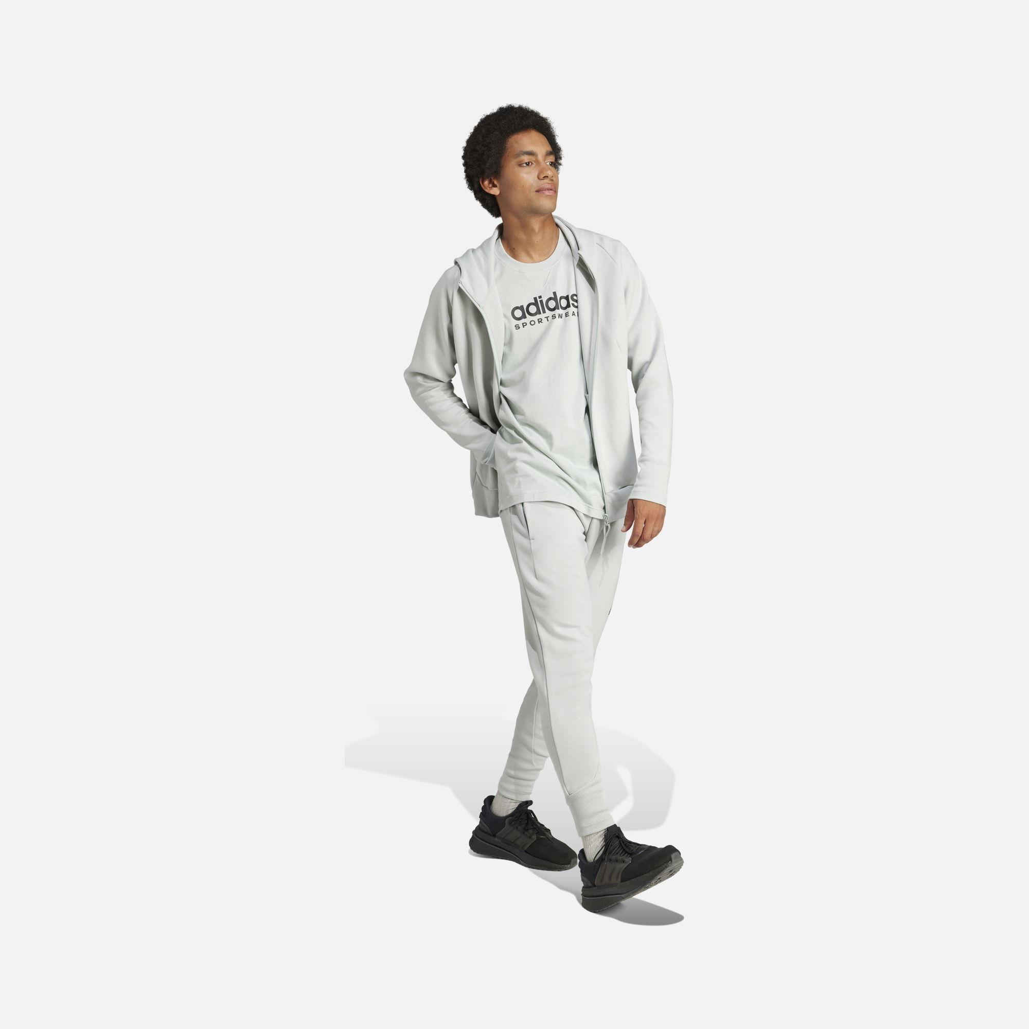 adidas Sportswear Z.N.E. Premium Full-Zip Hoodie Erkek Sweatshirt