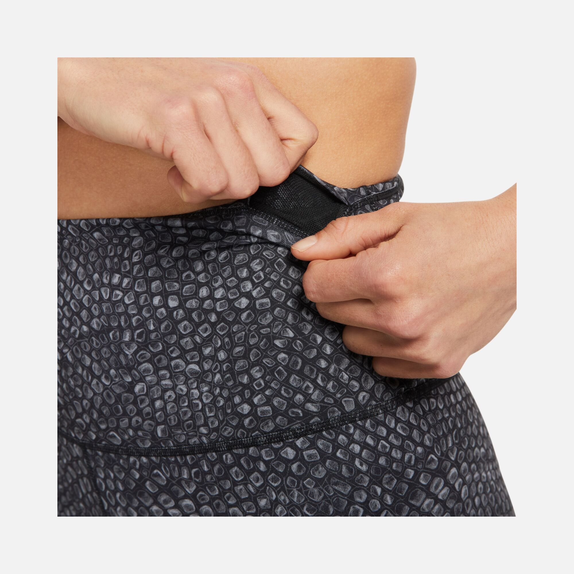 Nike One High-Waisted 7/8 Printed Training Kadın Tayt