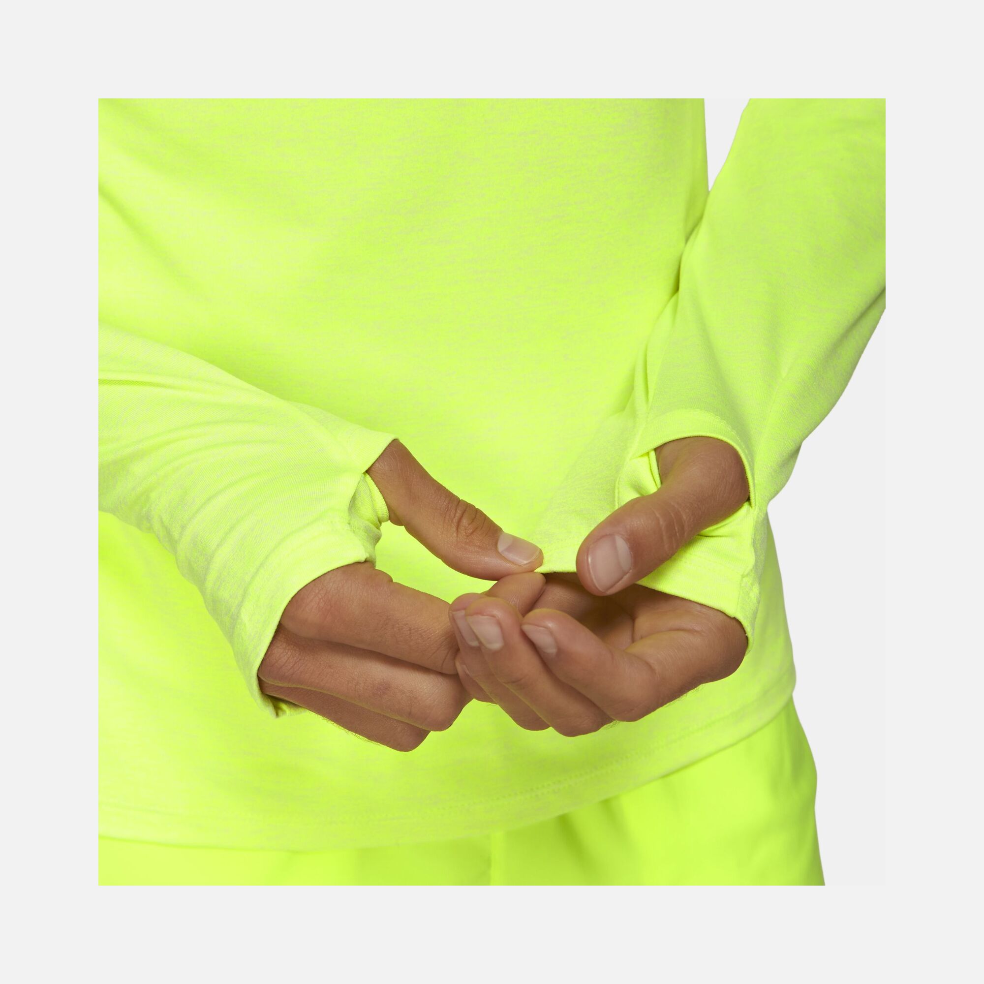 Nike Dri-Fit 1/2-Zip Running Long-Sleeve Erkek Tişört