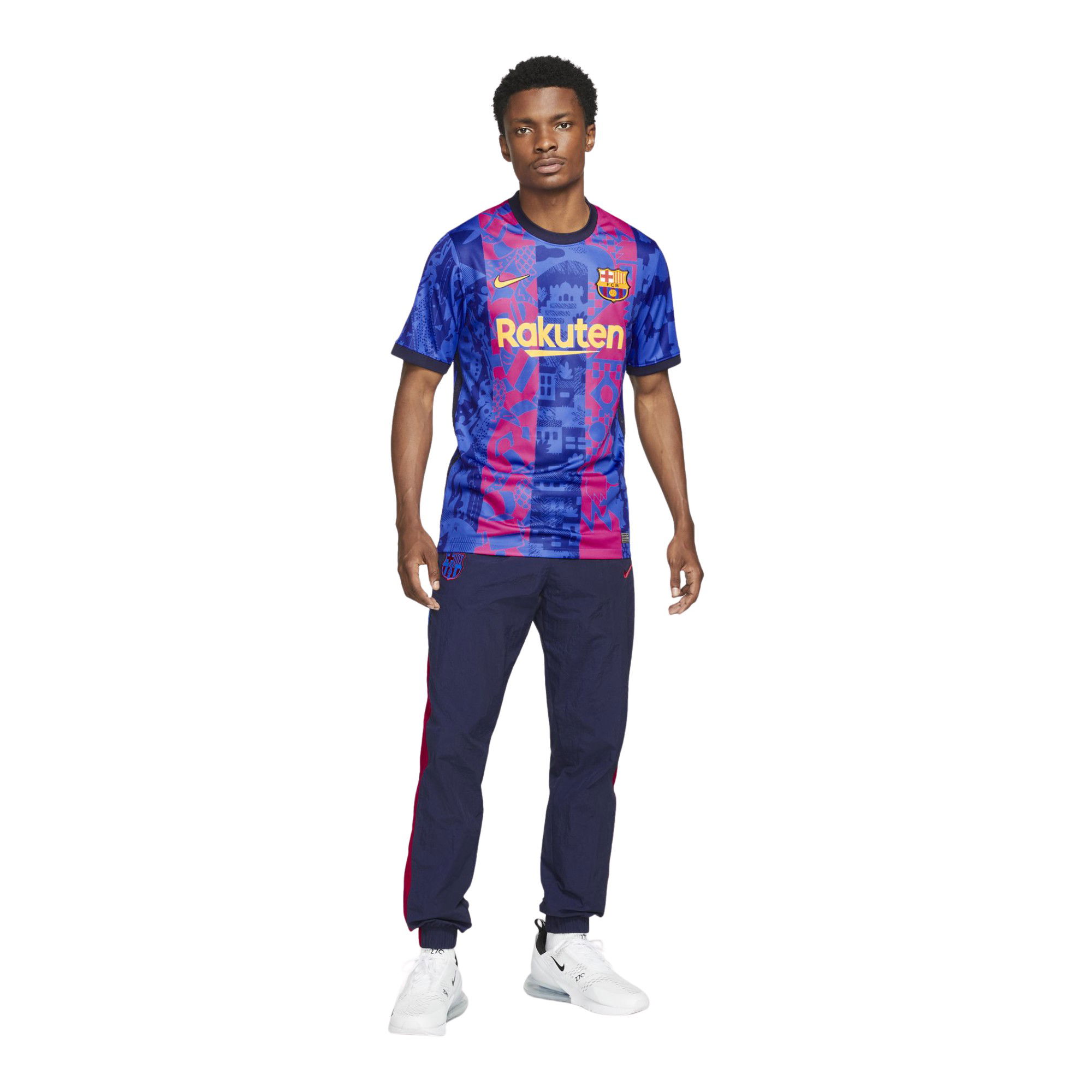 Nike FC Barcelona 2021-2022 Stadyum Üçüncü Takım Erkek Forma