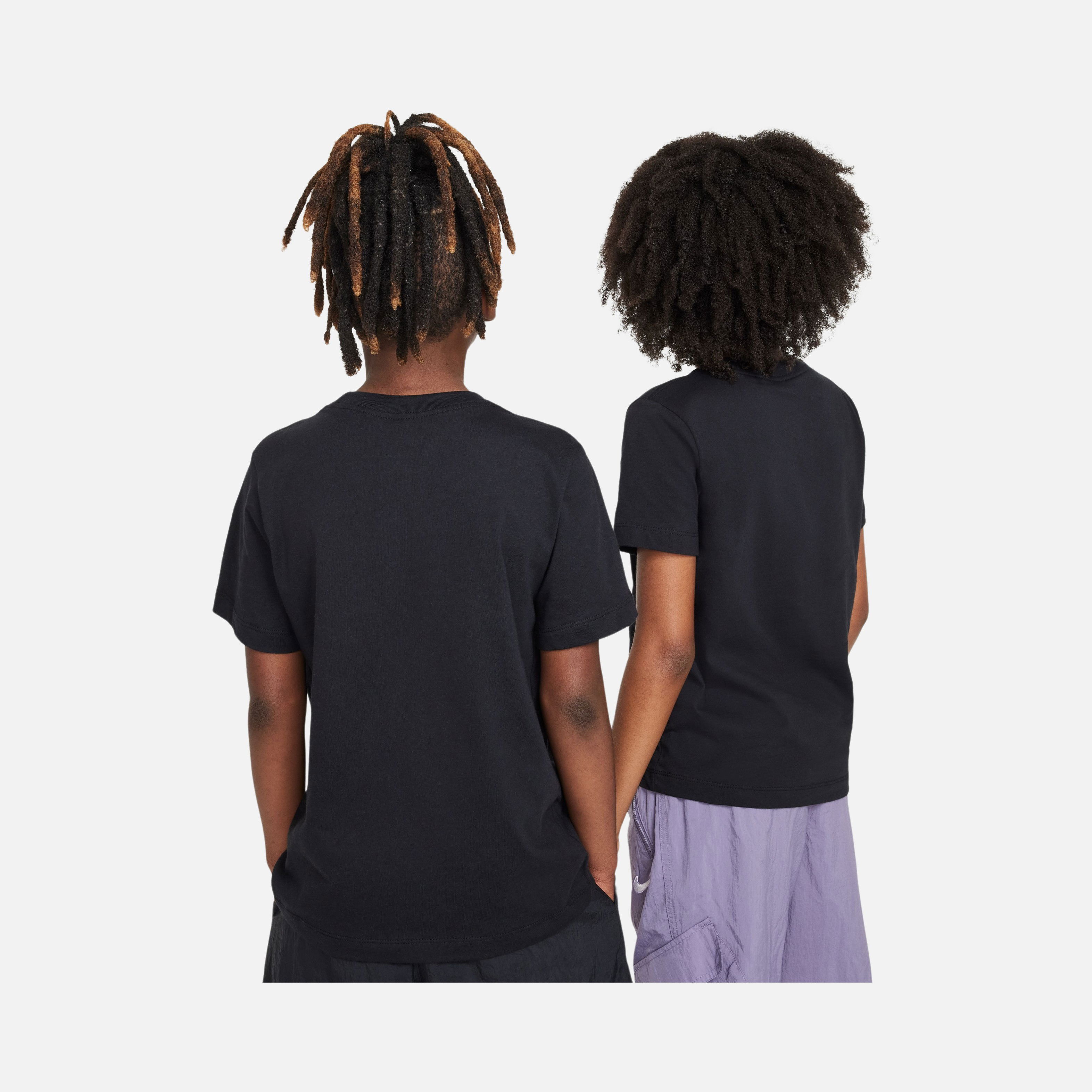 Nike Sportswear Embroidered Futura LBR Short-Sleeve Çocuk Tişört