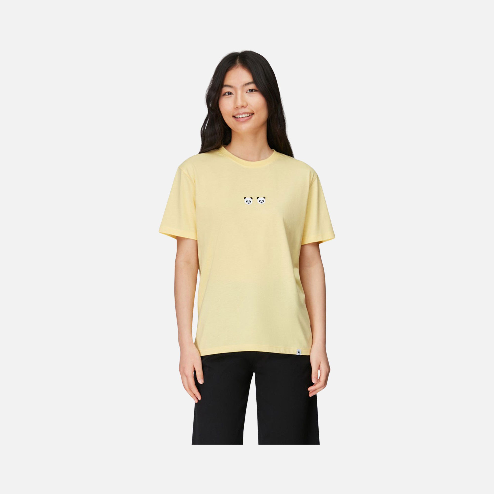 WWF Sportswear Chi & Chi Embroidered Regular-Fit Short-Sleeve Unisex Tişört